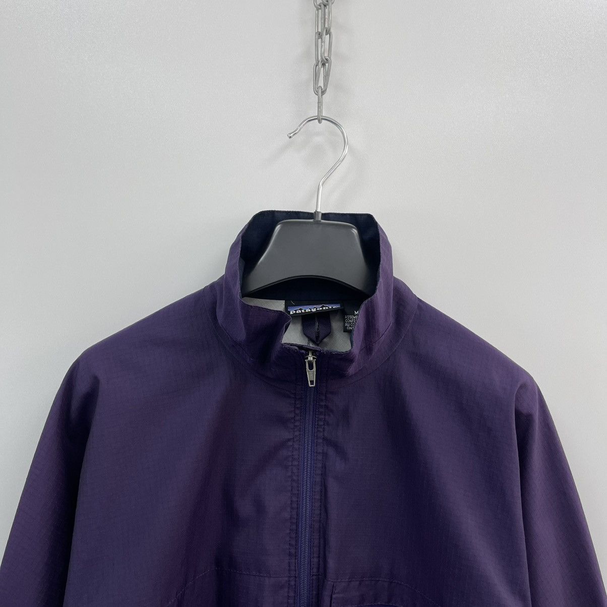 Patagonia Patagonia Vintage Windbreaker Pocket Light Jacket Purple Size US M / EU 48-50 / 2 - 2 Thumbnail