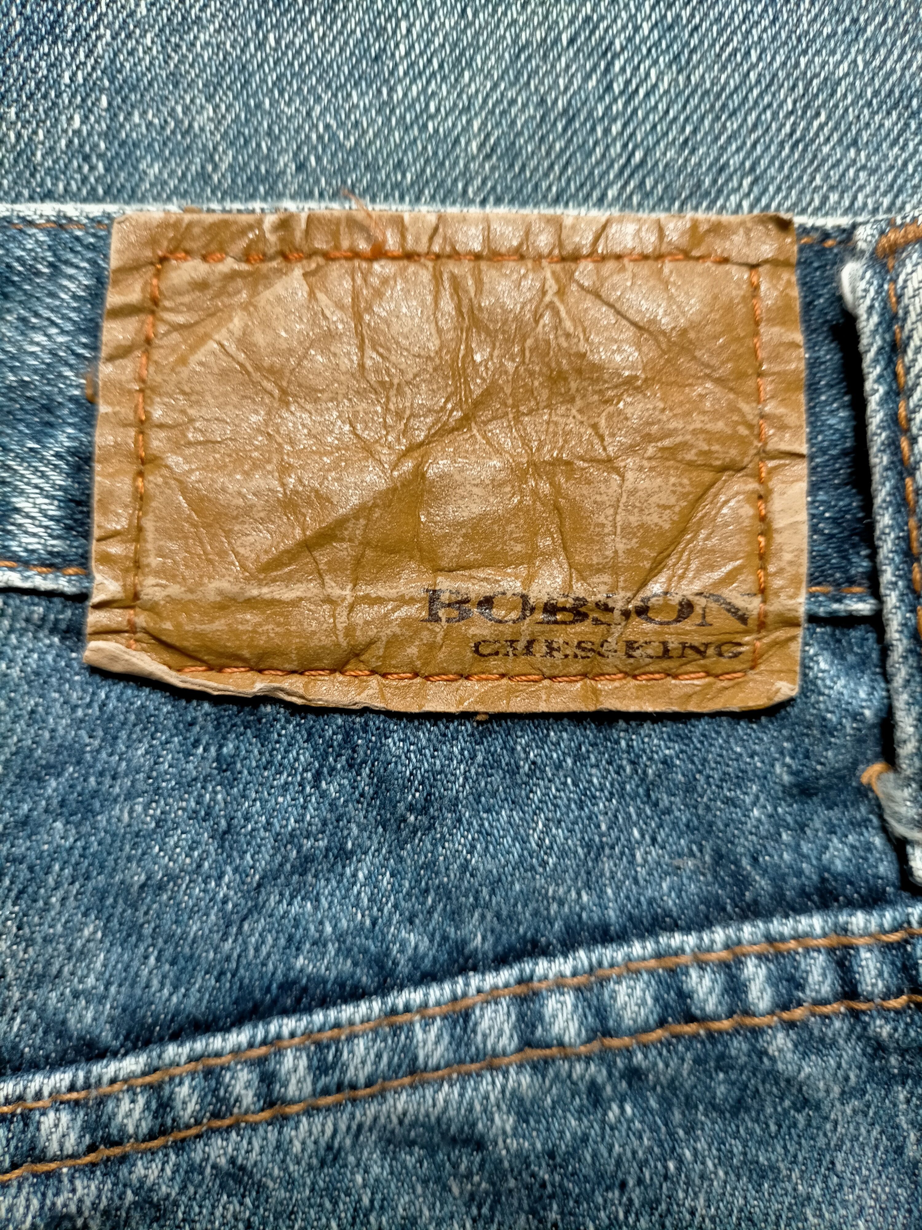 Japanese Brand Flare Jeans Bobson chesking Boot cut Denim Size US 31 - 19 Thumbnail