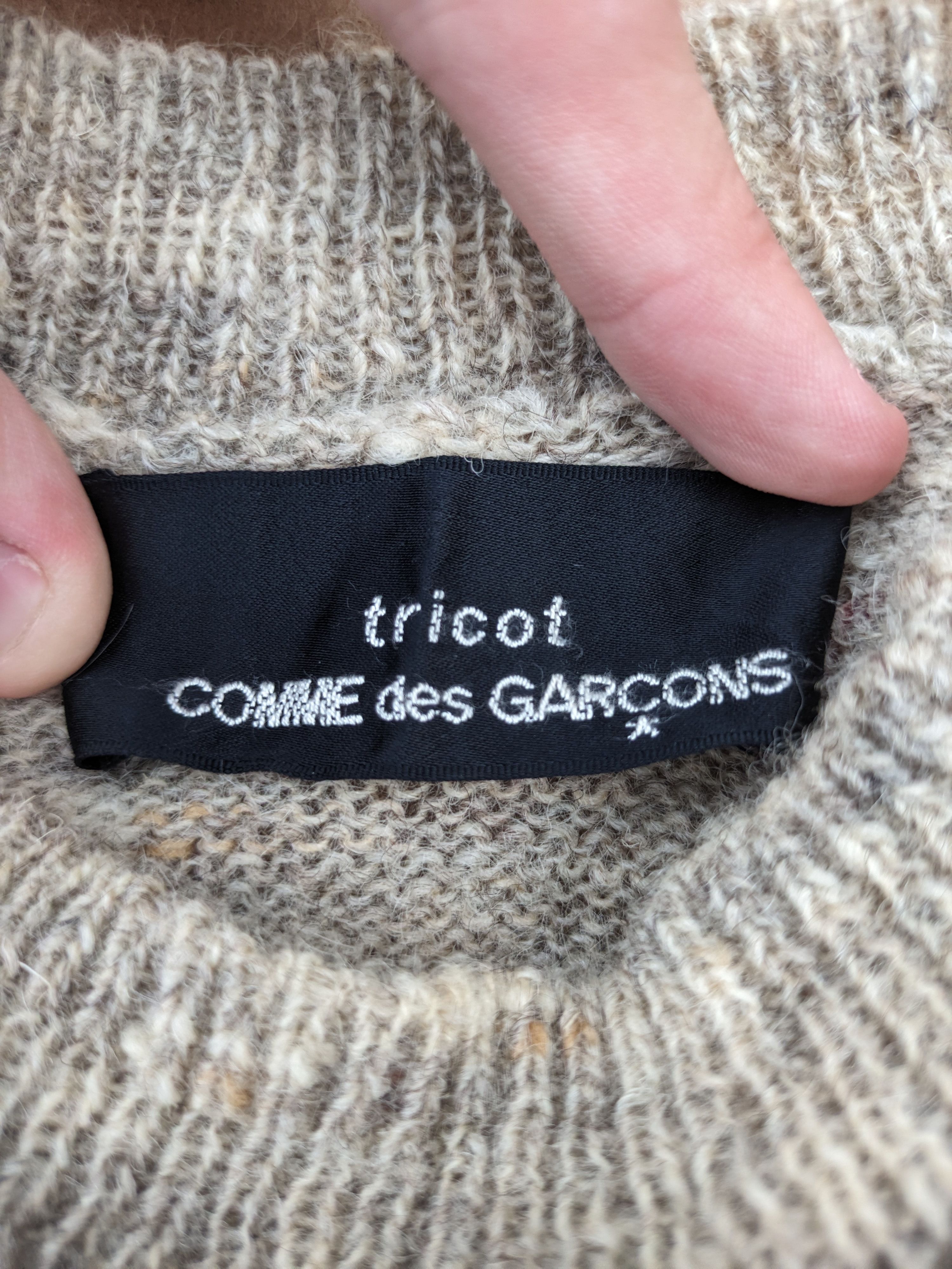Comme des Garcons 1997 Comme Des Garcons Vintage Floral Sweater Size M / US 6-8 / IT 42-44 - 3 Thumbnail