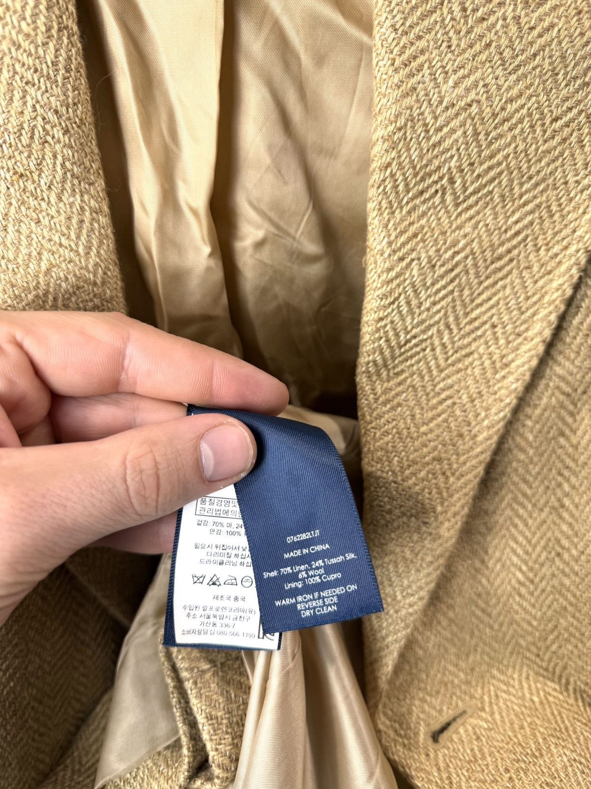 Ralph Lauren Wmns Ralph Lauren Linen Blazer Jacket RRL Size S / US 4 / IT 40 - 6 Thumbnail