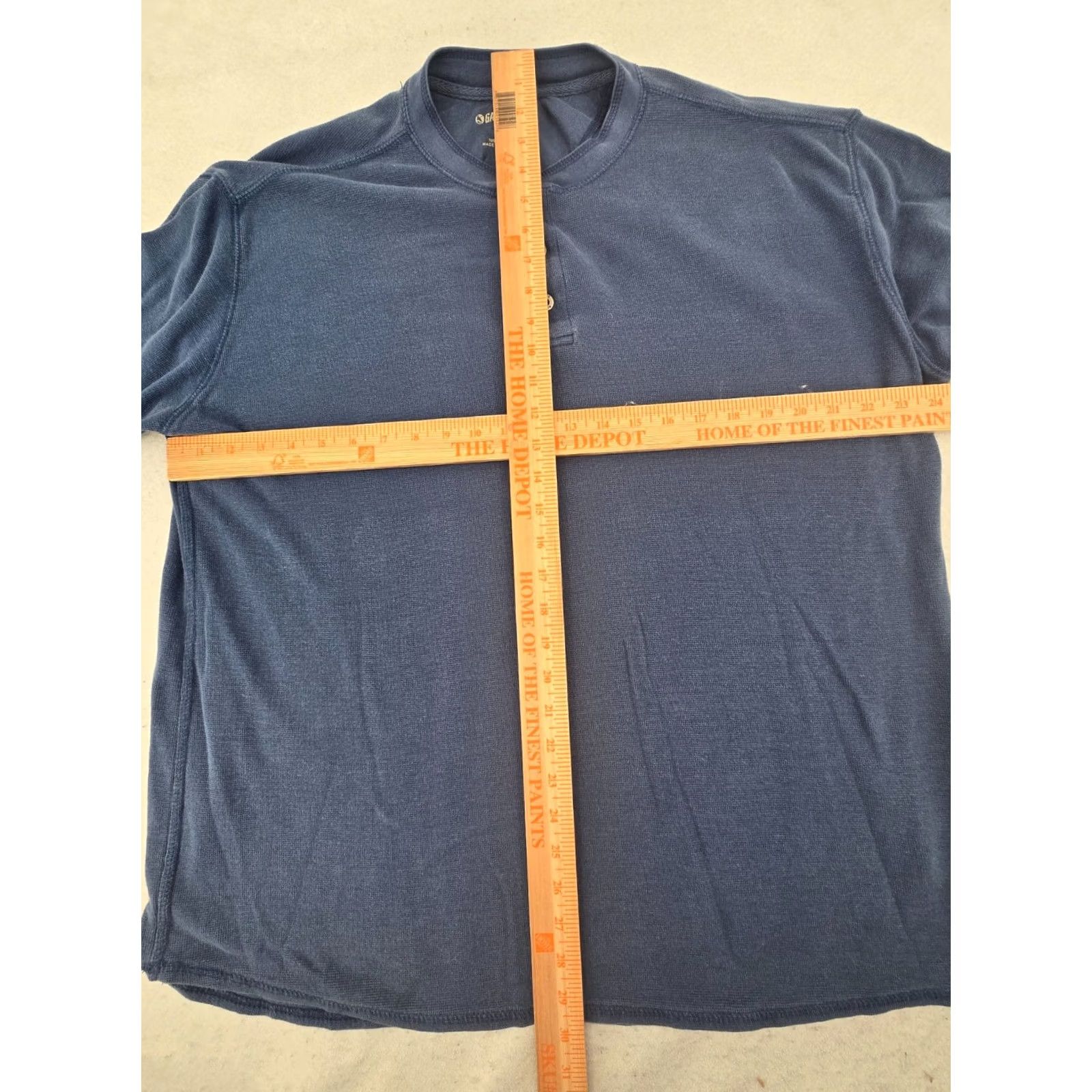 Vintage Gander Mtn T-Shirt XL Blue Long Sleeve Men Shirt Outdoor Camping Hiking Crew Neck Cotton Polyester Knit Logo Casual Solid Size US XL / EU 56 / 4 - 5 Thumbnail