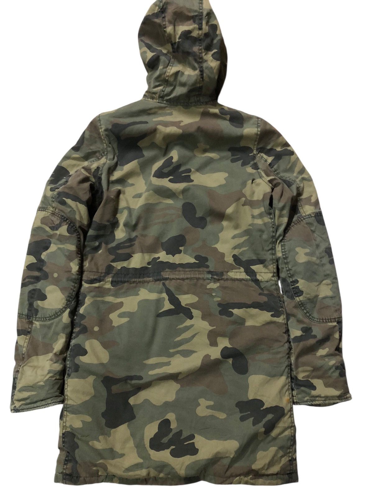 Japanese Brand Fakedelic co ltd Air Force US Army Raccoon Fur Hooded Parkas Size S / US 4 / IT 40 - 2 Thumbnail