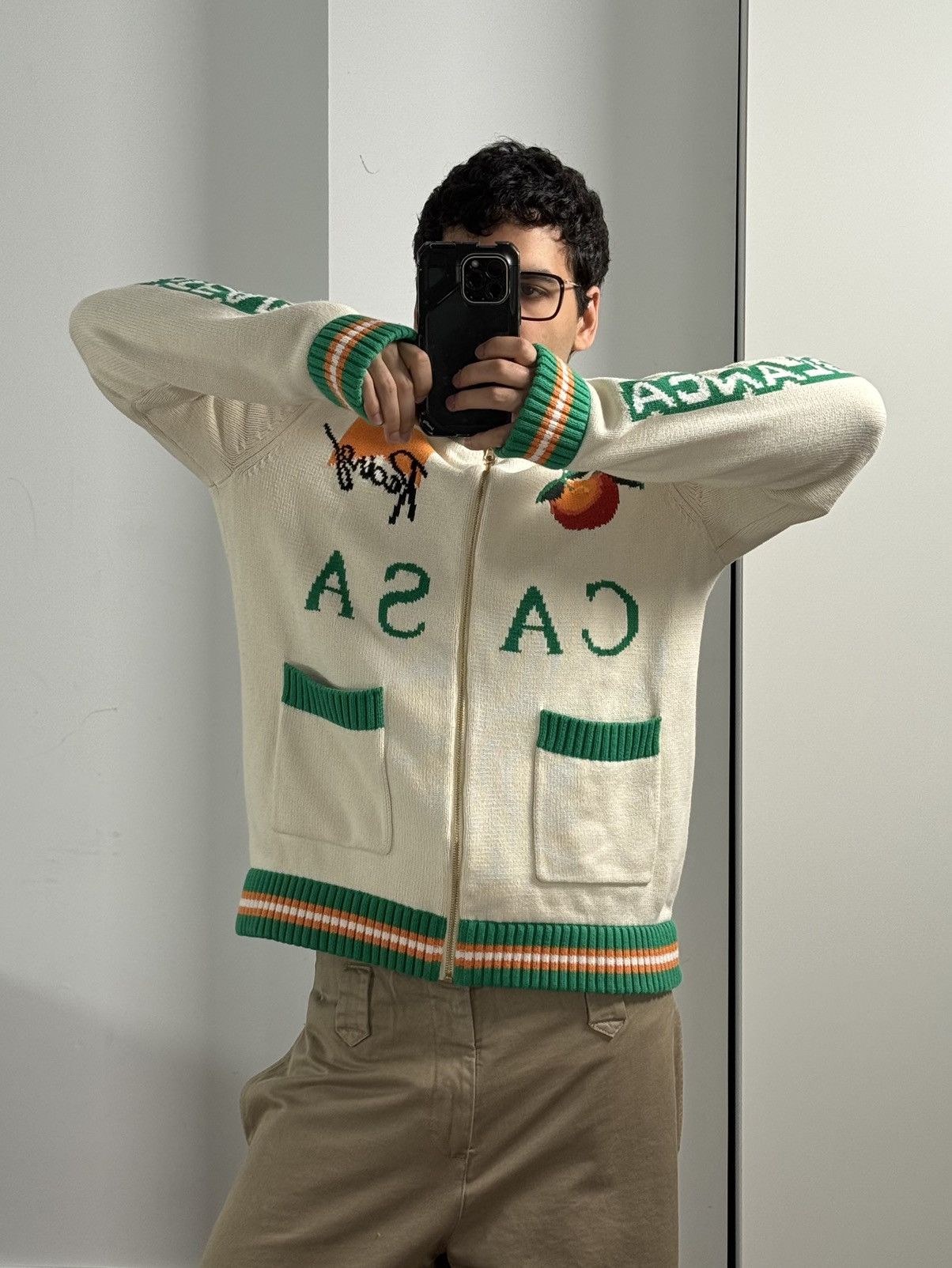 Casablanca Casablanca Racing Team Cardigan Retro Bunny Knit Size US L / EU 52-54 / 3 - 11 Thumbnail