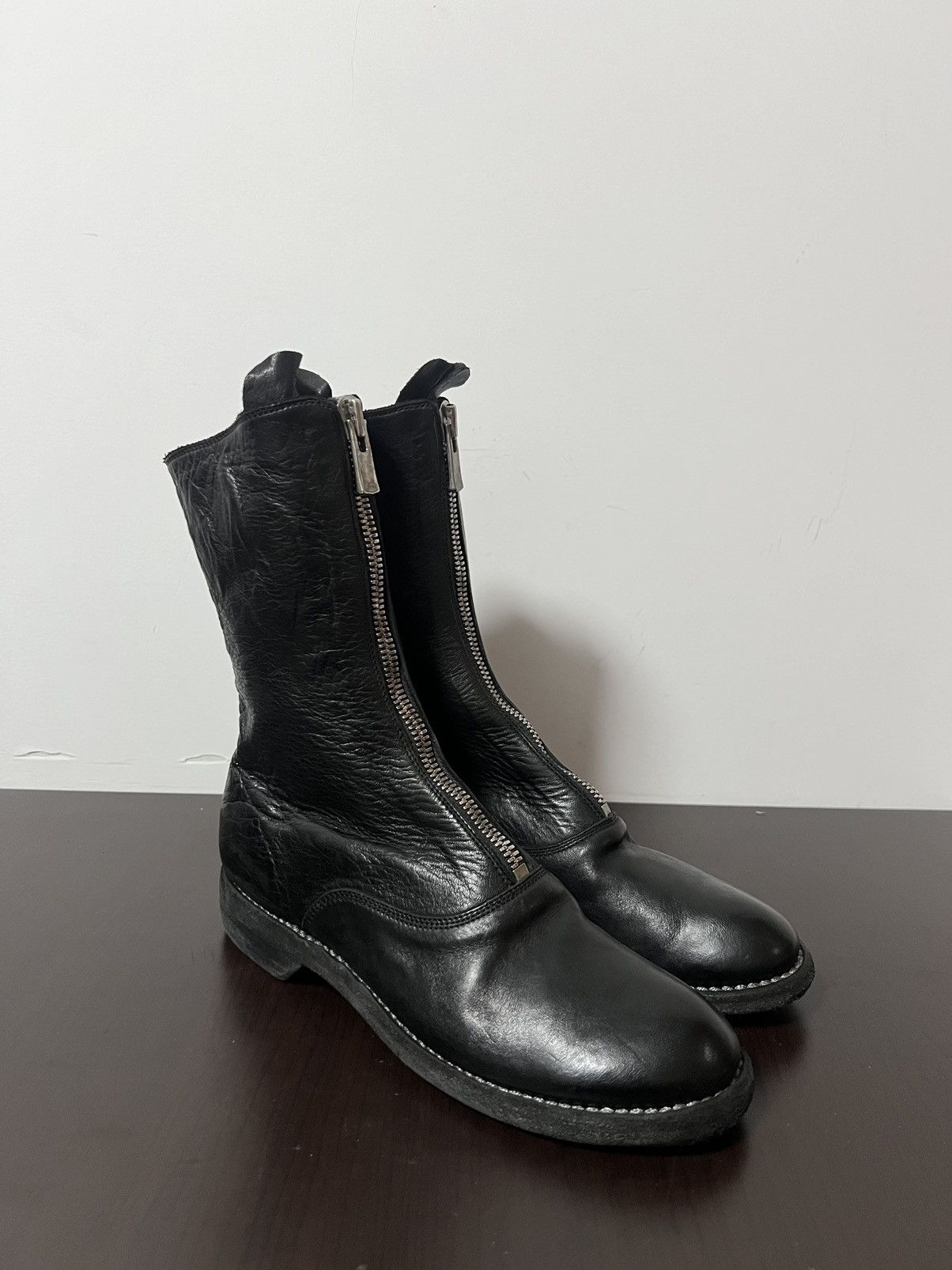 Guidi guidi 310 black zip boots sz36.5 Size US 6.5 / IT 36.5 - 5 Thumbnail