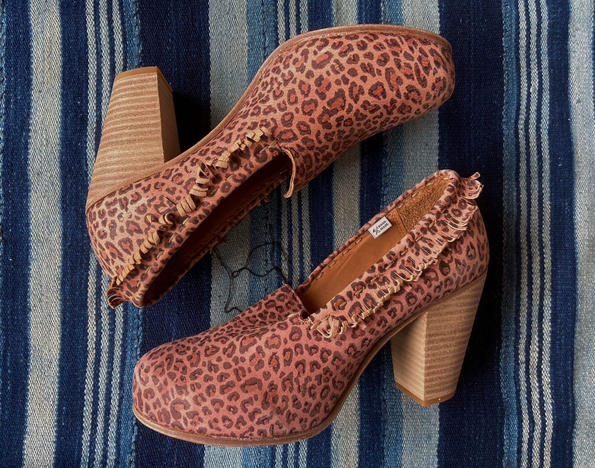 Visvim VISVIM 17SS SITKA PUMPS FOLK LEOPARD women's W6/36-37 Size US 6.5 / IT 36.5 - 2 Thumbnail