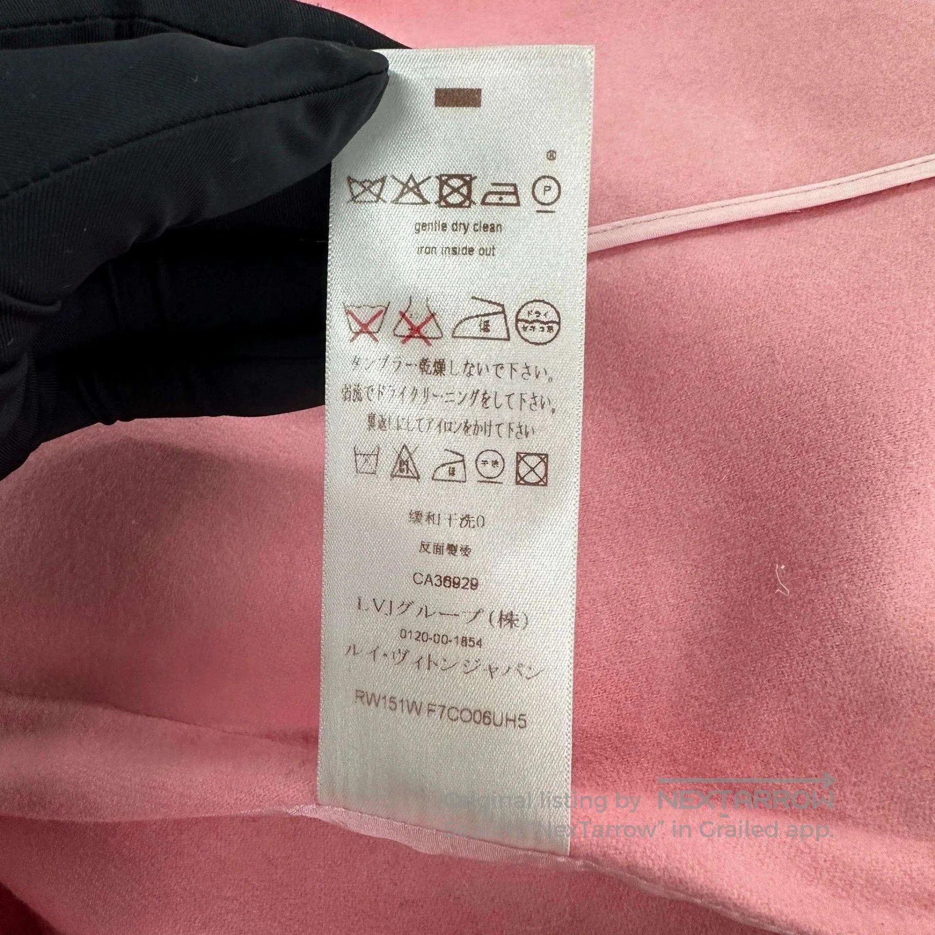 Louis Vuitton LV Pink Long Wool Coat Size 38. Size XS / US 0-2 / IT 36-38 - 5 Thumbnail