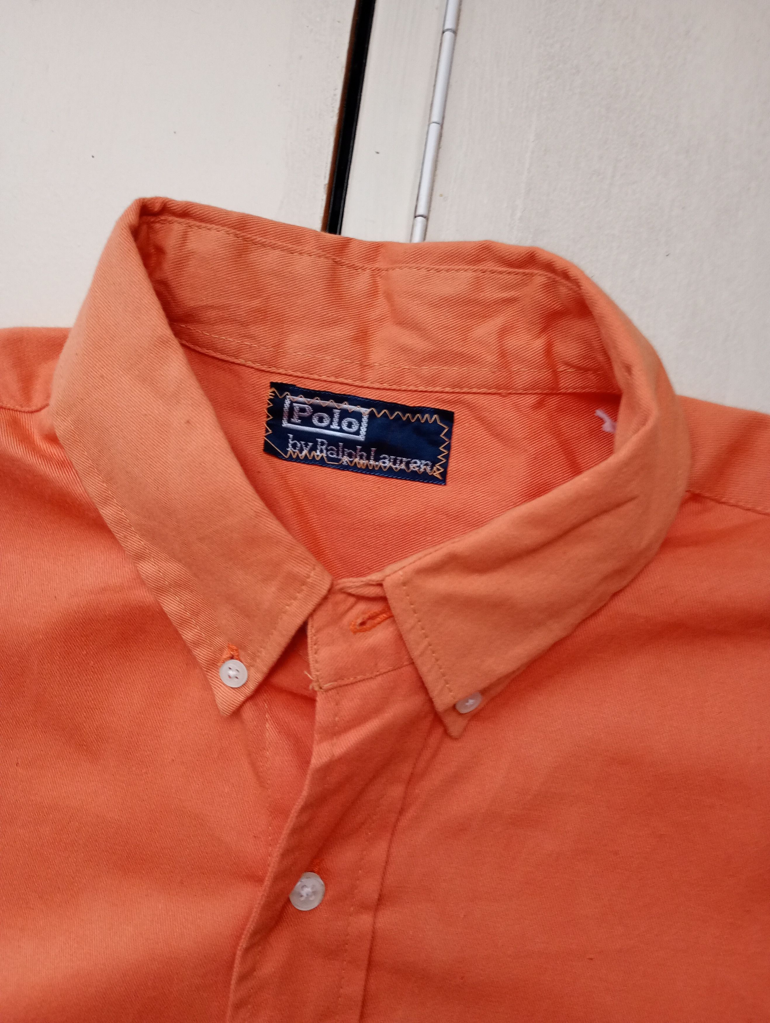 Polo Ralph Lauren Polo Ralph Lauren Shirt Button Ups Vintage 90's Size US L / EU 52-54 / 3 - 10 Thumbnail
