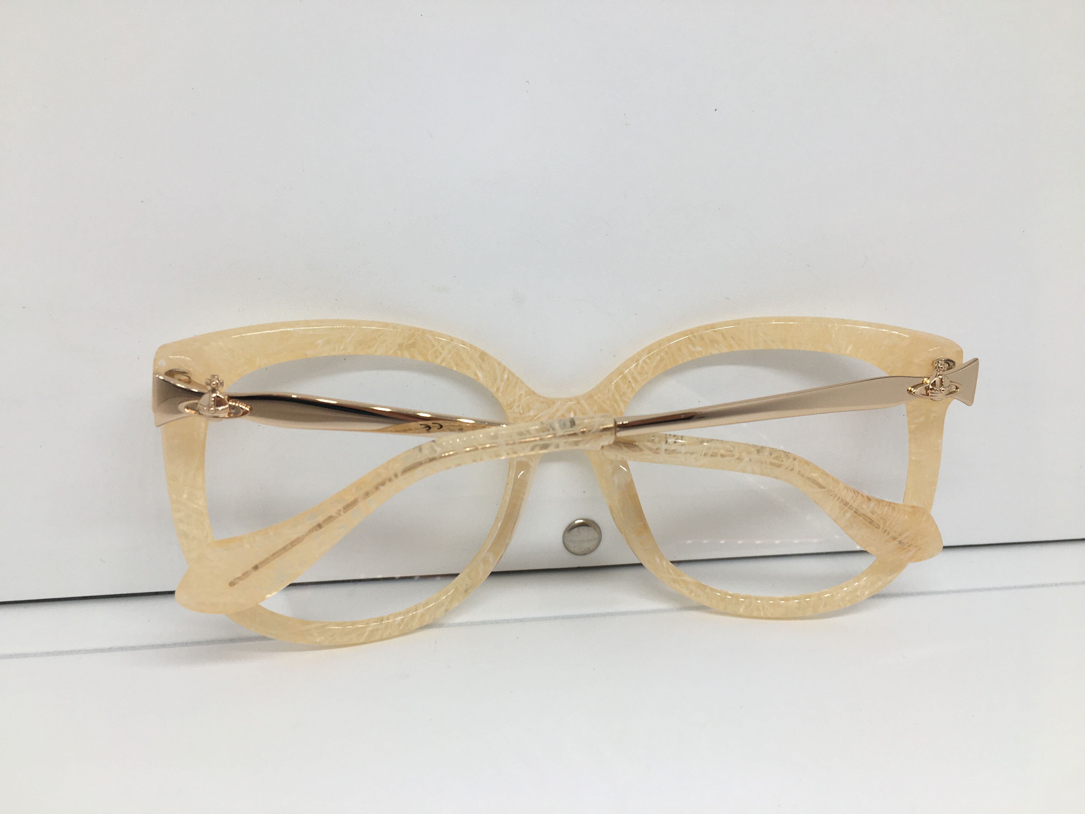 Vivienne Westwood Vivienne Westwood VW80107 Woman Cat Eye Eyeglasses Frame Size ONE SIZE - 9 Thumbnail
