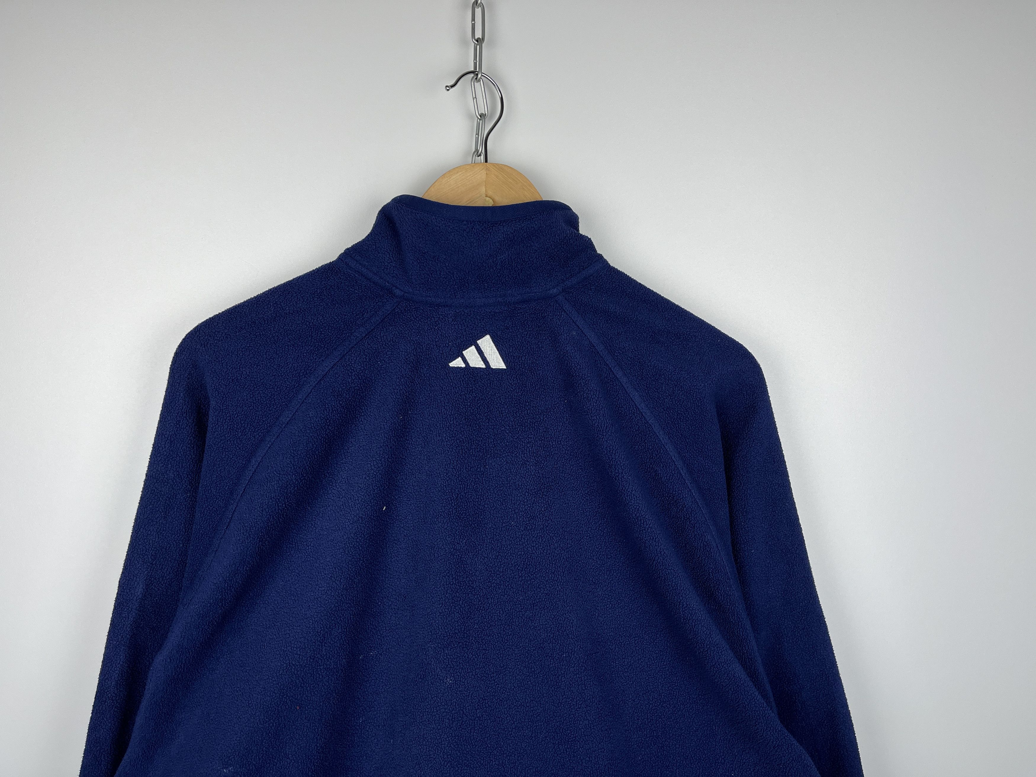 Adidas 00's Adidas Climacool Stripes Vintage Fleece Sweater Size US L / EU 52-54 / 3 - 20 Thumbnail