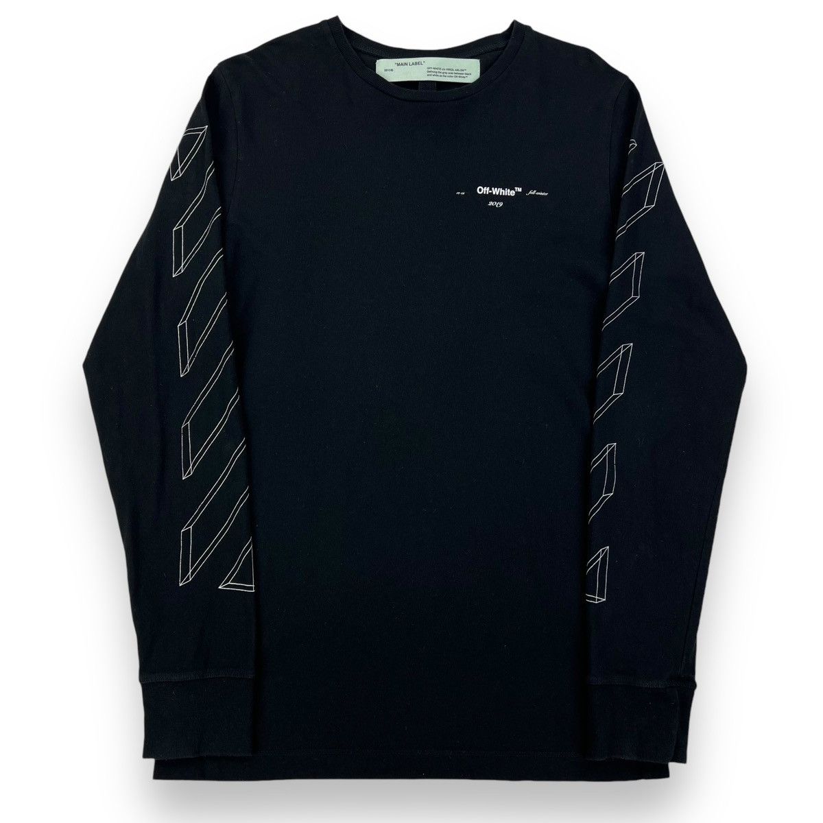 Off-White Off-White 3D Arrows Long Sleeve T Shirt Size US M / EU 48-50 / 2 - 2 Thumbnail