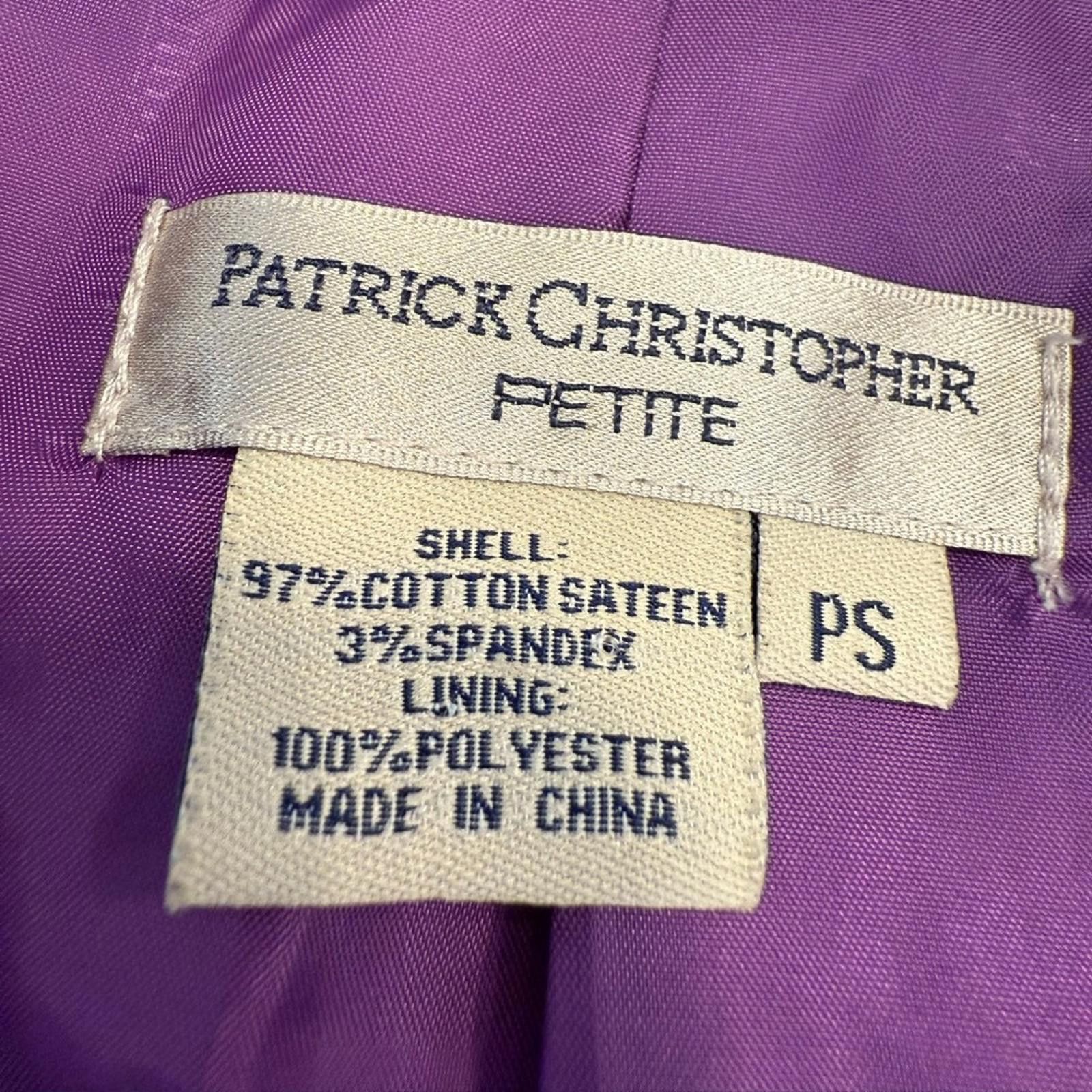 Other Patrick Christopher Petite crop floral jacket Petite Small Size S / US 4 / IT 40 - 3 Thumbnail