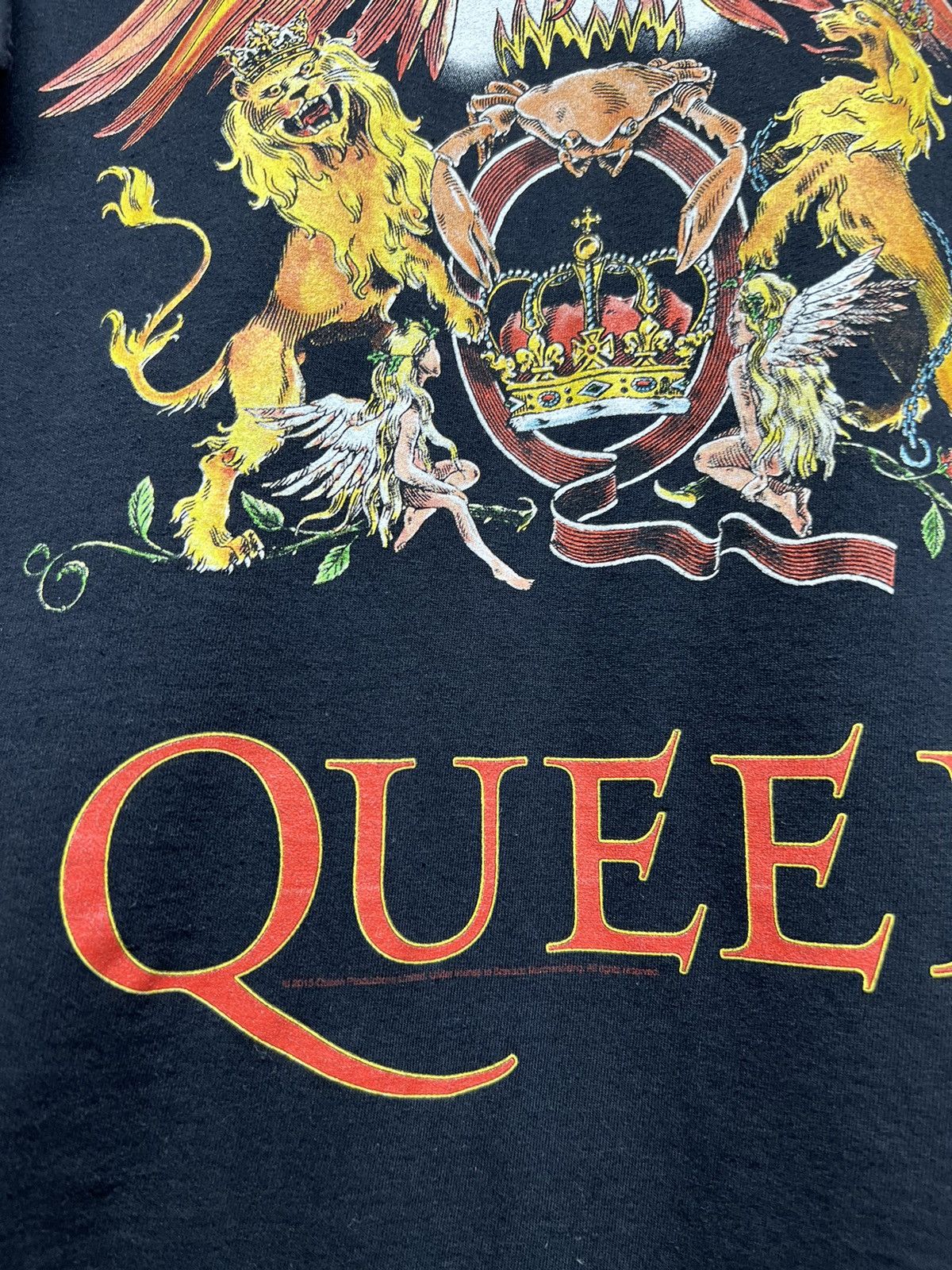 Band Tees × Vintage Vintage 2015 Queen Offical Merch Band T-Shirt Size US S / EU 44-46 / 1 - 4 Thumbnail