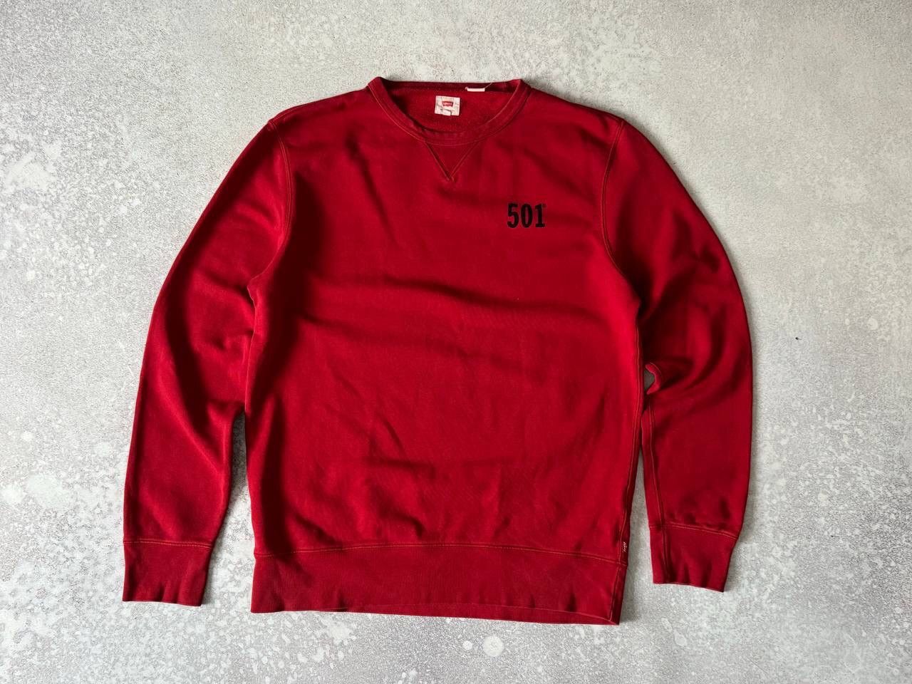 Levi's × Levi's Vintage Clothing × Vintage Vintage Levi’s 501 Crewneck Sweatshirts Big Logo Y2K rare Size US L / EU 52-54 / 3 - 1 Thumbnail