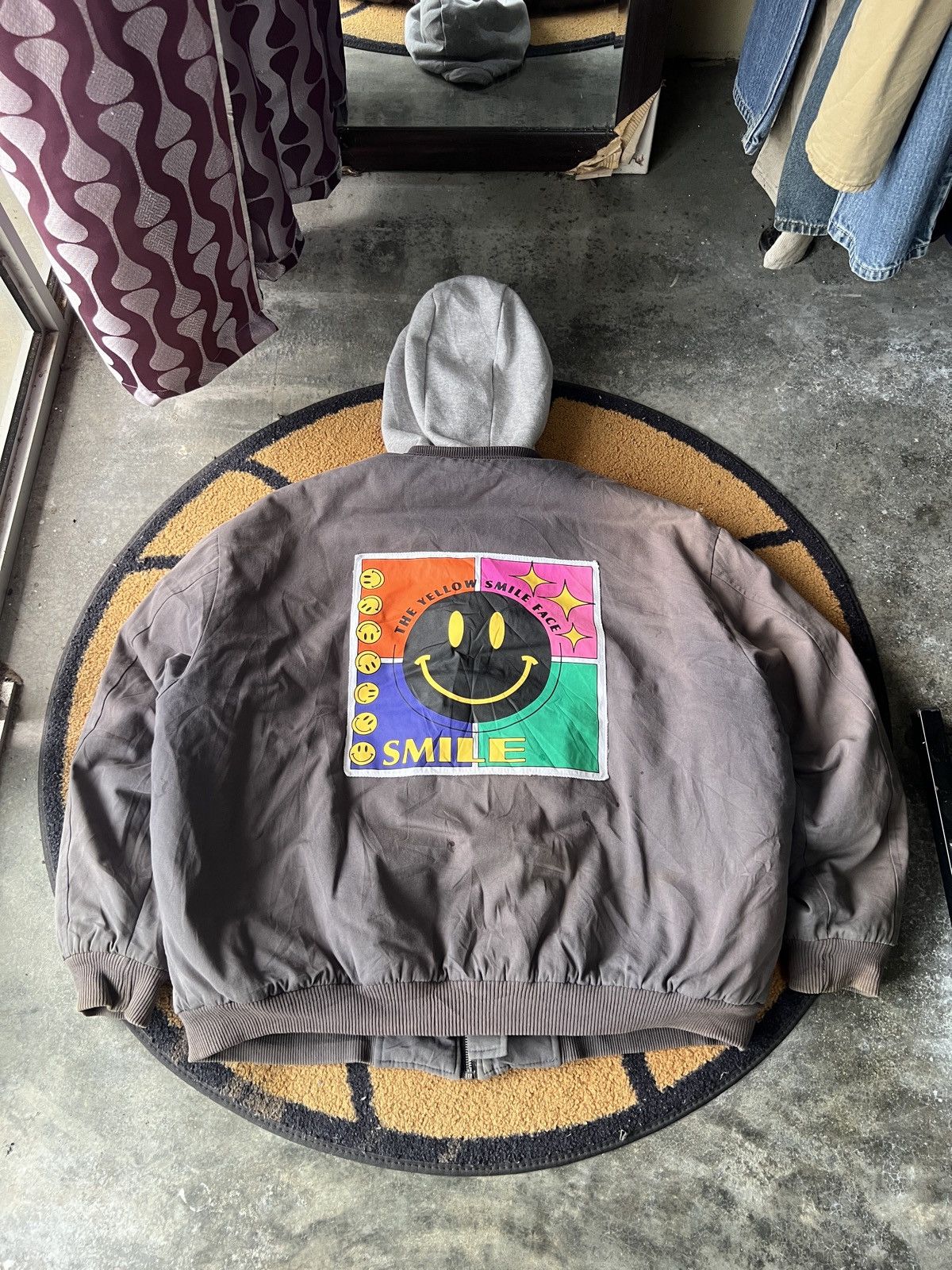 Japanese Brand 🔥A. Bless Smile Zipper Jacket Hoodie Size US XXL / EU 58 / 5 - 1 Thumbnail