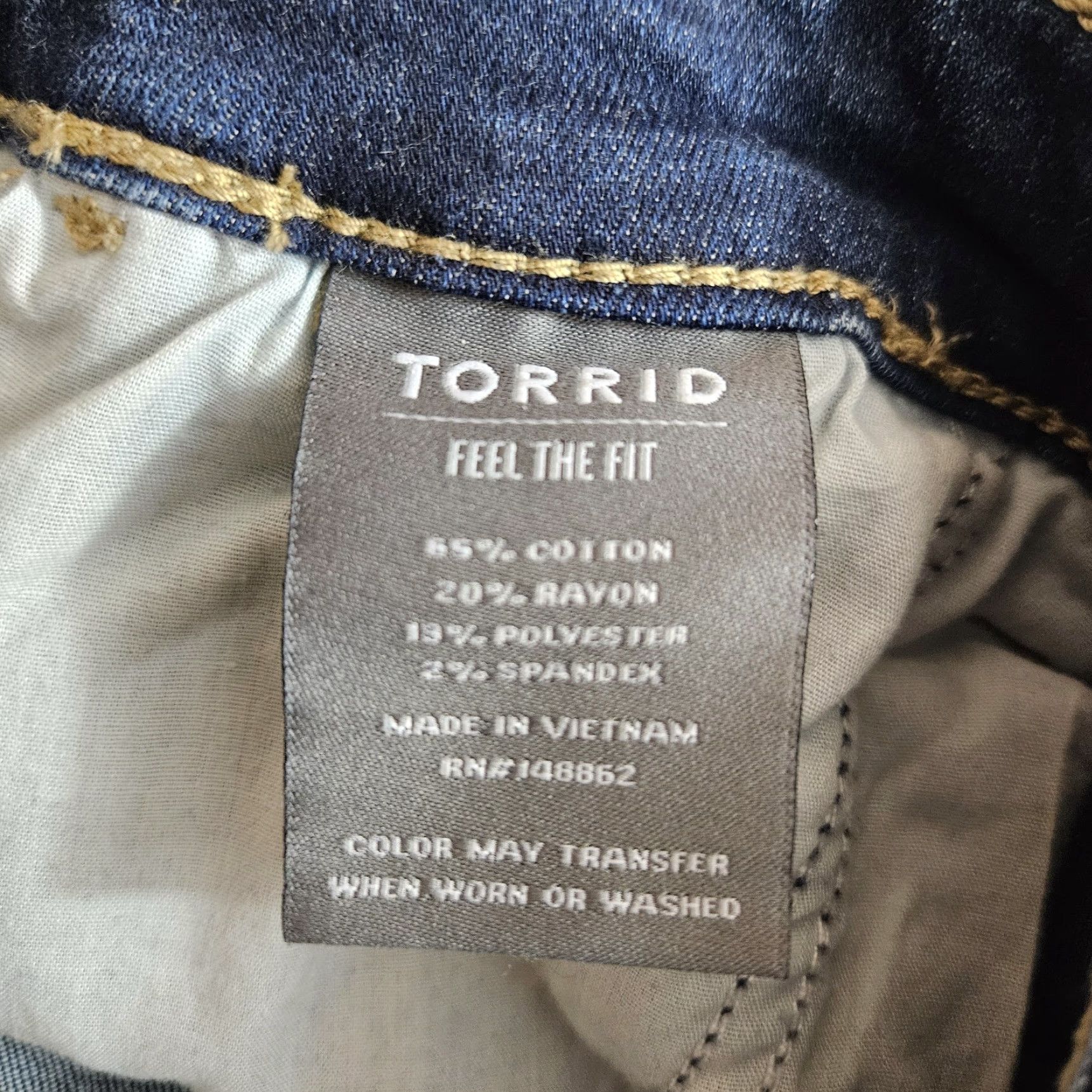 Torrid **Torrid Women's Blue High Rise Size 3X Distressed Straight Leg Jeans** User: Torrid Women's Blue High Rise Size 3X Distressed Straight Leg Jeans Size 40" / US 18 - 7 Thumbnail