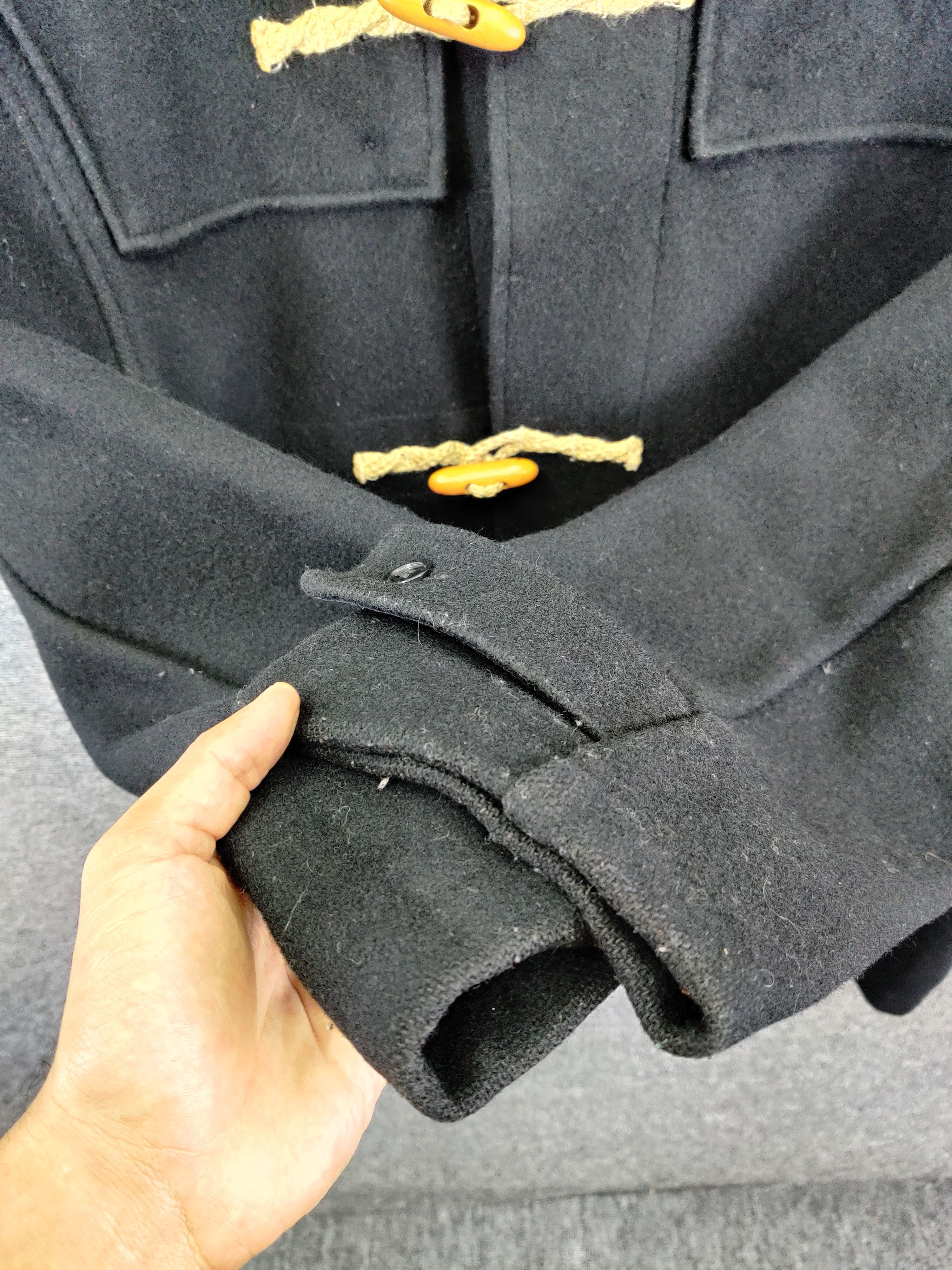 Schott Vintage Schott Double Breasted Duffle Wool Coat Jacket Size US L / EU 52-54 / 3 - 7 Thumbnail