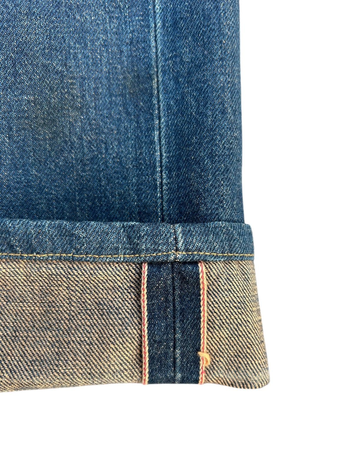 Kapital Vintage Edwin 505X Selvedge Baggy Rusty Distressed Denim Size US 31 - 3 Thumbnail