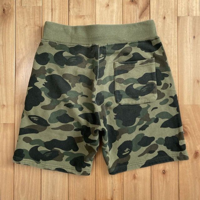 Bape BAPE Sweat shorts 1st camo green a bathing ape ★size S Size US 30 / EU 46 - 3 Thumbnail