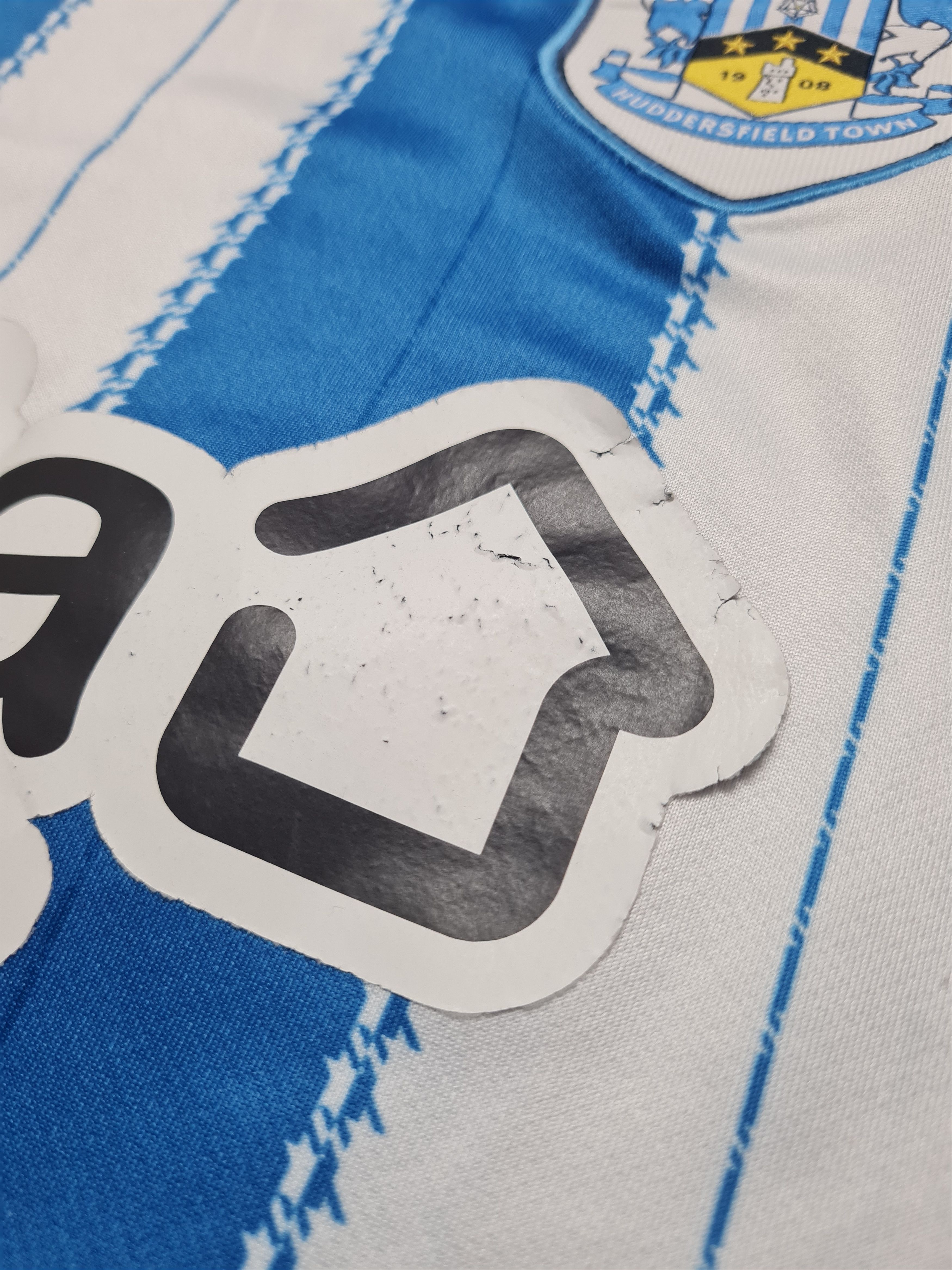 Umbro Huddersfield Town Home Shirt 2024/25 Umbro Mens Blue White Size US L / EU 52-54 / 3 - 13 Thumbnail