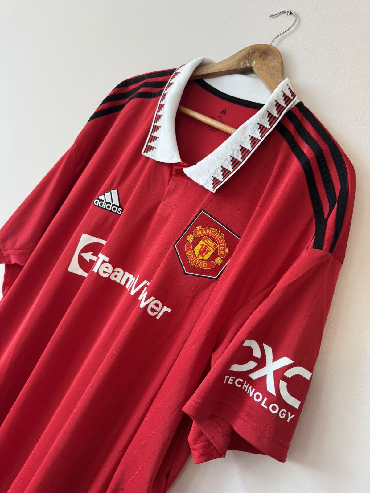 Adidas Manchester United 2022-2023 Home Soccer Jersey Football Kit Size US XXL / EU 58 / 5 - 5 Thumbnail
