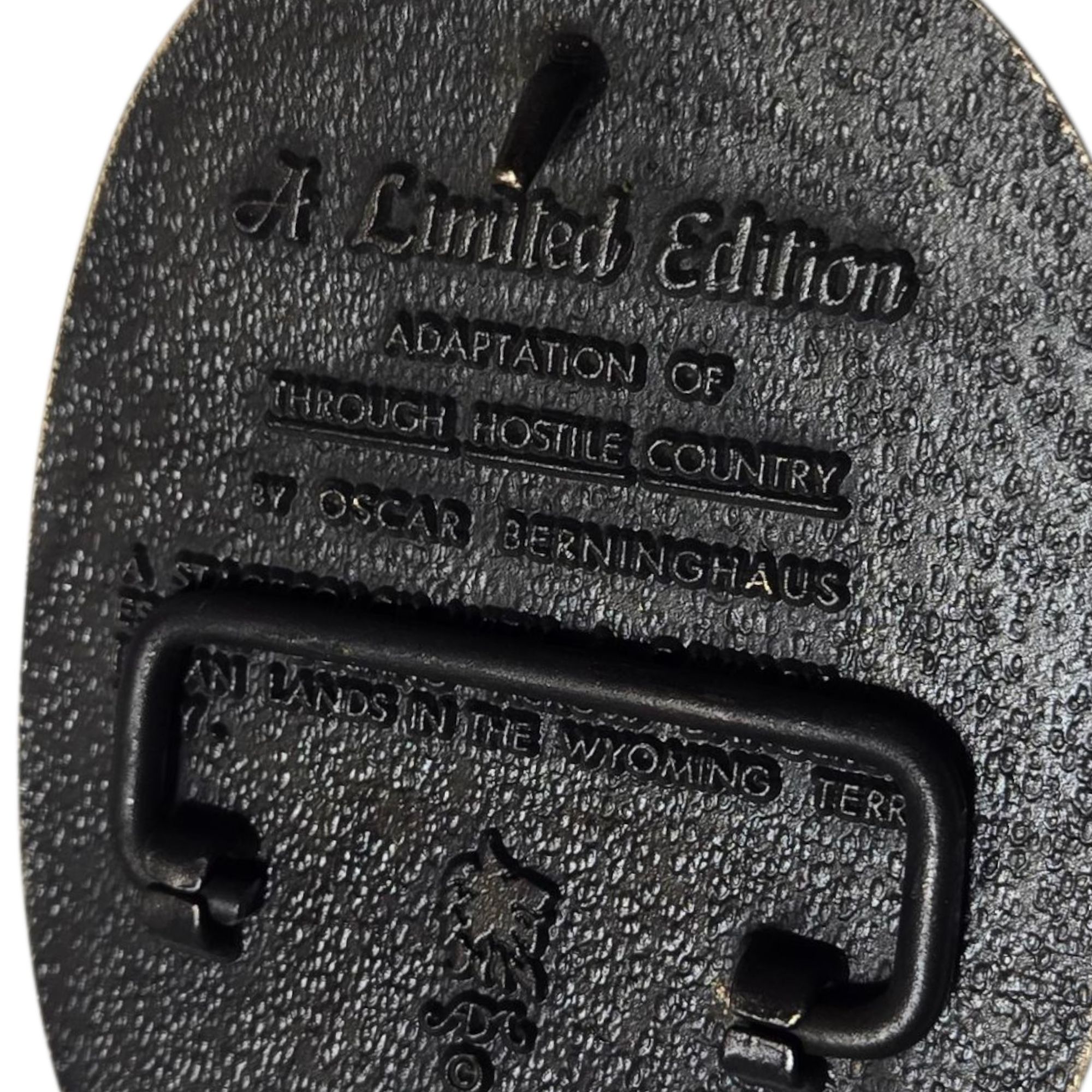 Other Oscar Berninghaus Through Hostile Country Belt Buckle Cowboy Size ONE SIZE - 14 Thumbnail