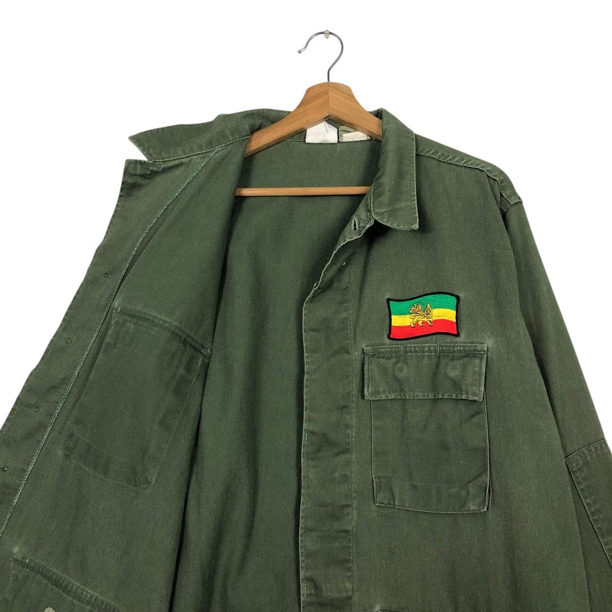 Vintage 🔥VINTAGE CHORE MILITARY JACKET USN PROPPER OG-07 DESIGN Size US M / EU 48-50 / 2 - 14 Thumbnail