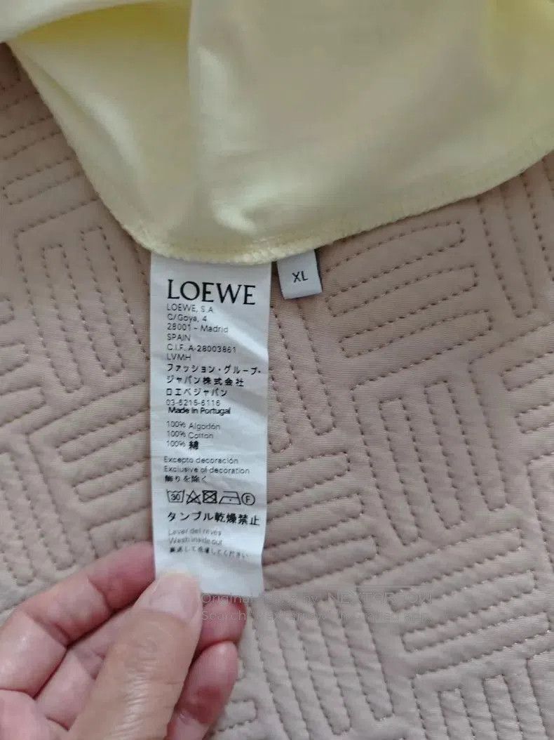 Loewe Loewe Yellow Short Sleeve T. Size US XL / EU 56 / 4 - 3 Thumbnail