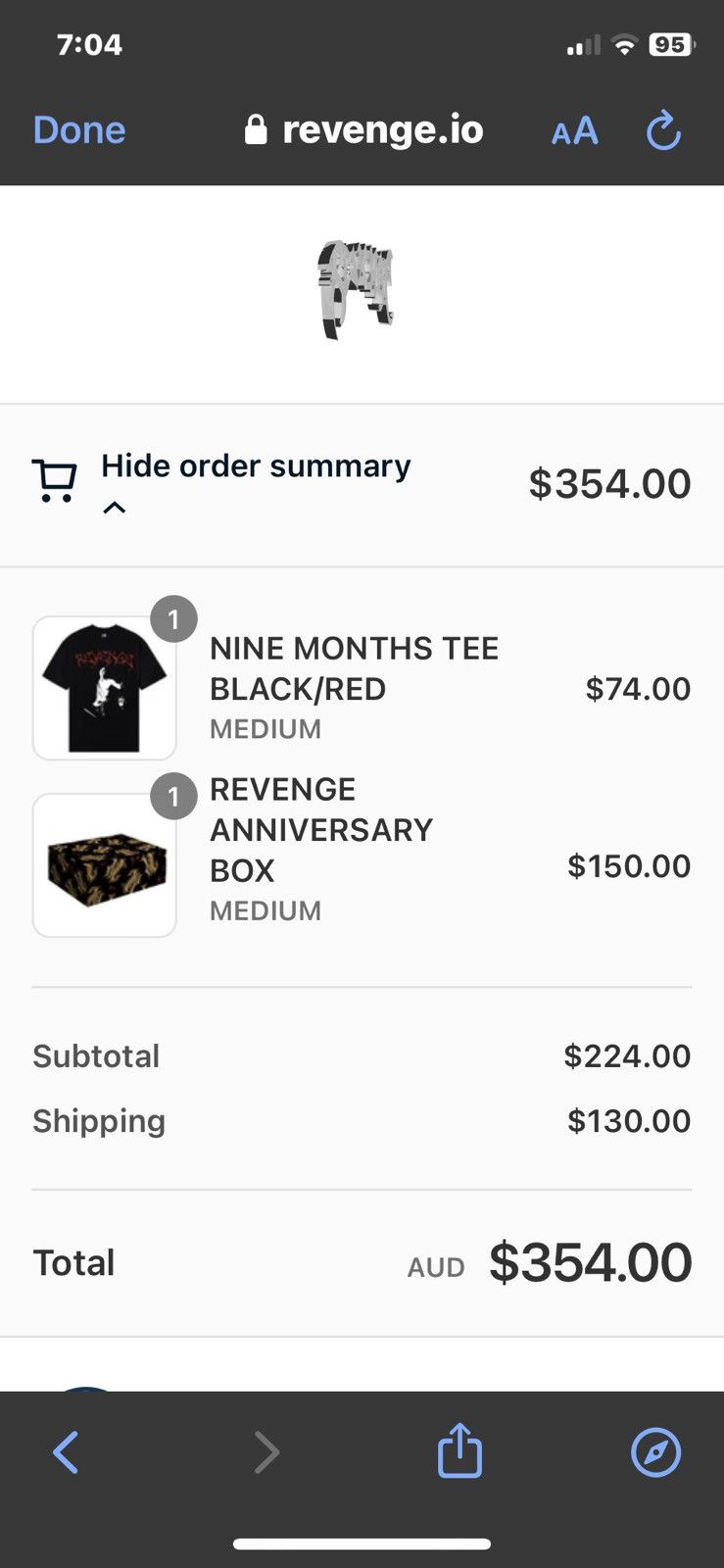 Revenge Revenge x lil durk Size US M / EU 48-50 / 2 - 3 Thumbnail
