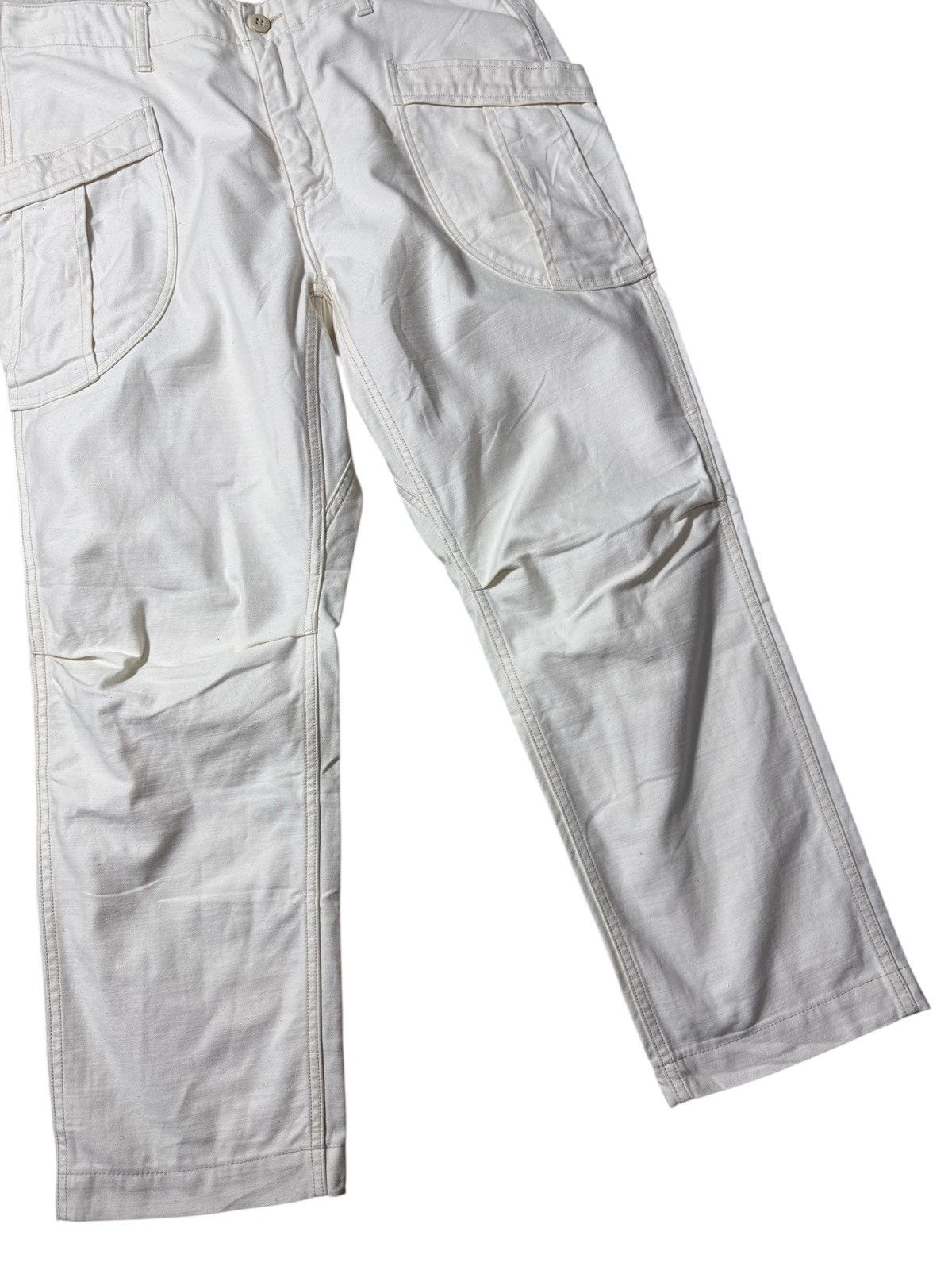 *A VONTADE A Vontade Japan White Utility Pants Size US 34 / EU 50 - 4 Thumbnail