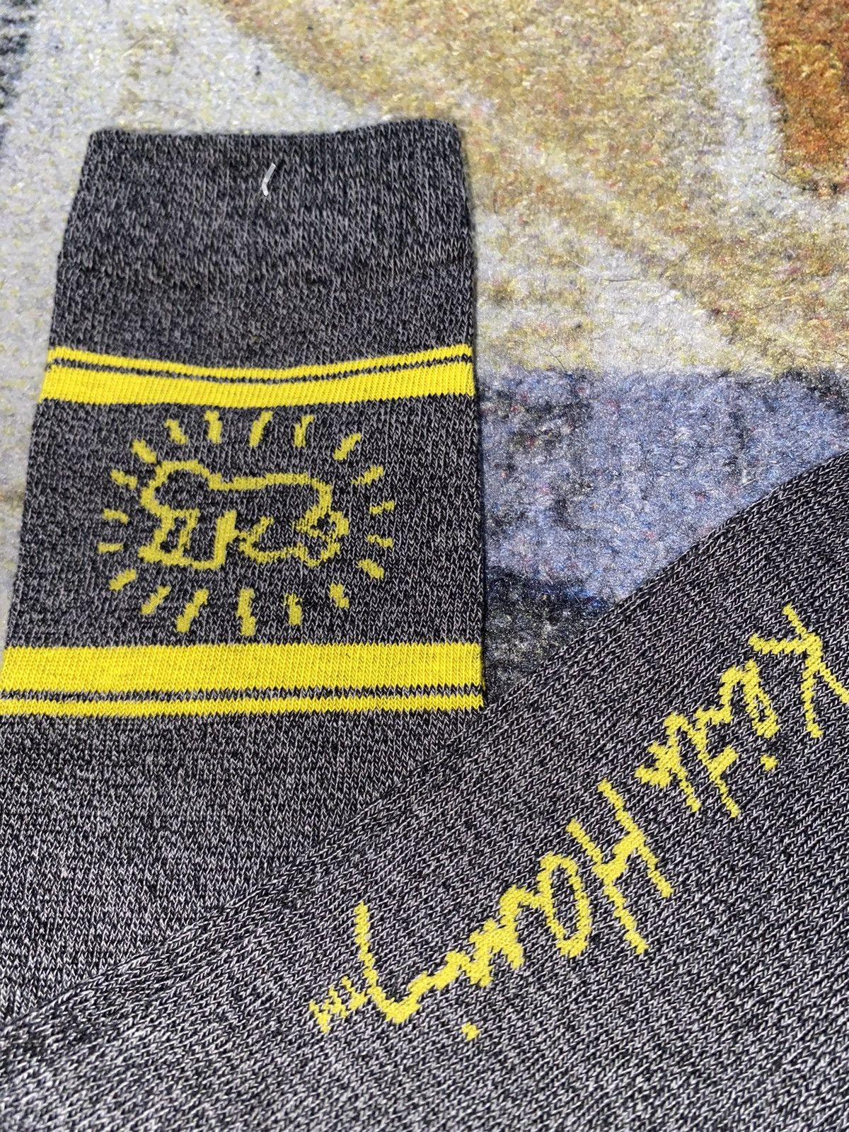Keith Haring Keith Haring Crew Socks (1 Pair) Size ONE SIZE - 2 Thumbnail