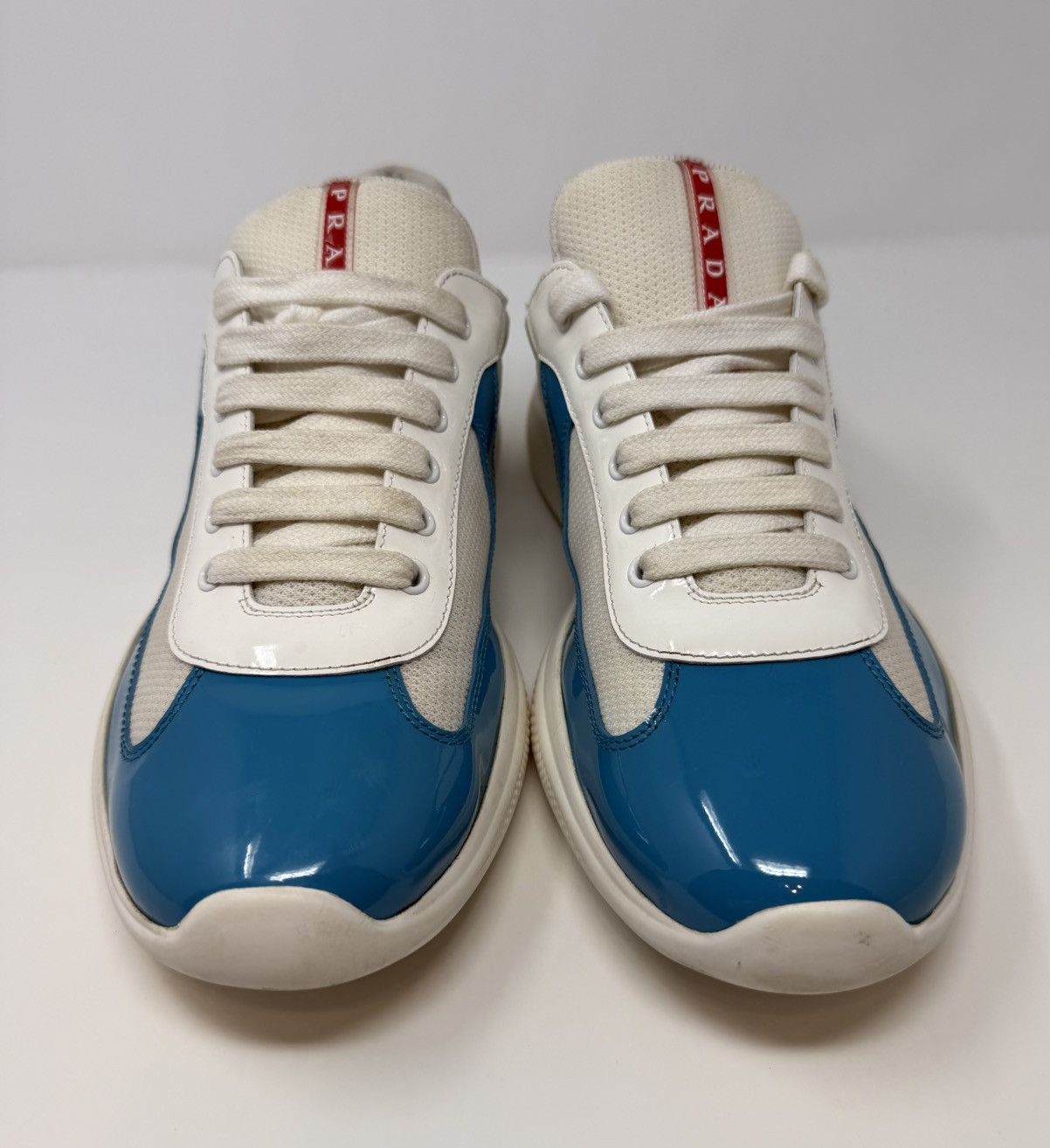 Prada Prada Americas Cup Sneaker Light Blue Size US 12 / EU 45 - 2 Thumbnail