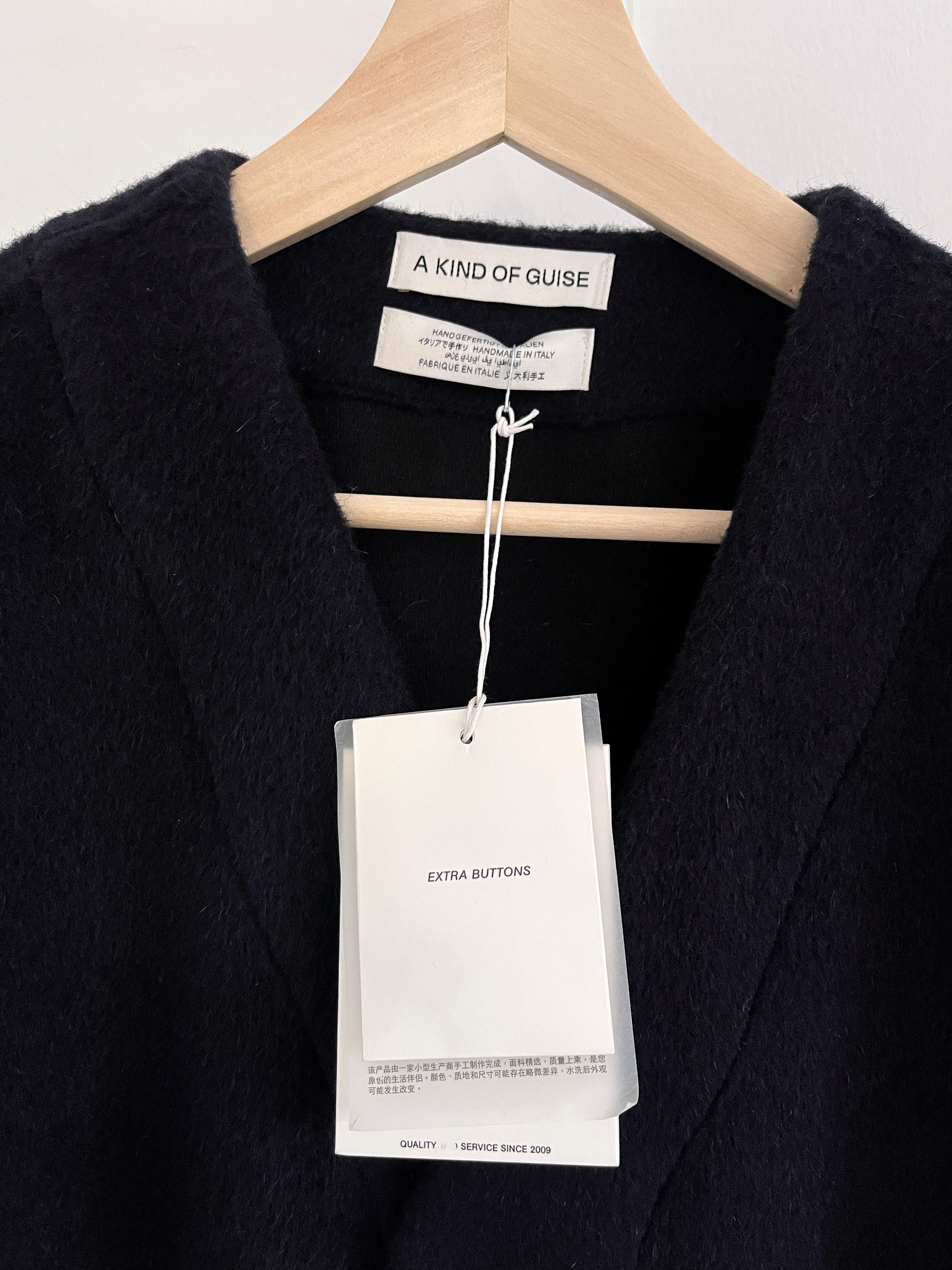A Kind Of Guise A Kind of Guise, Kura Cardigan, Cloudy Navy, XL Size US XL / EU 56 / 4 - 5 Thumbnail