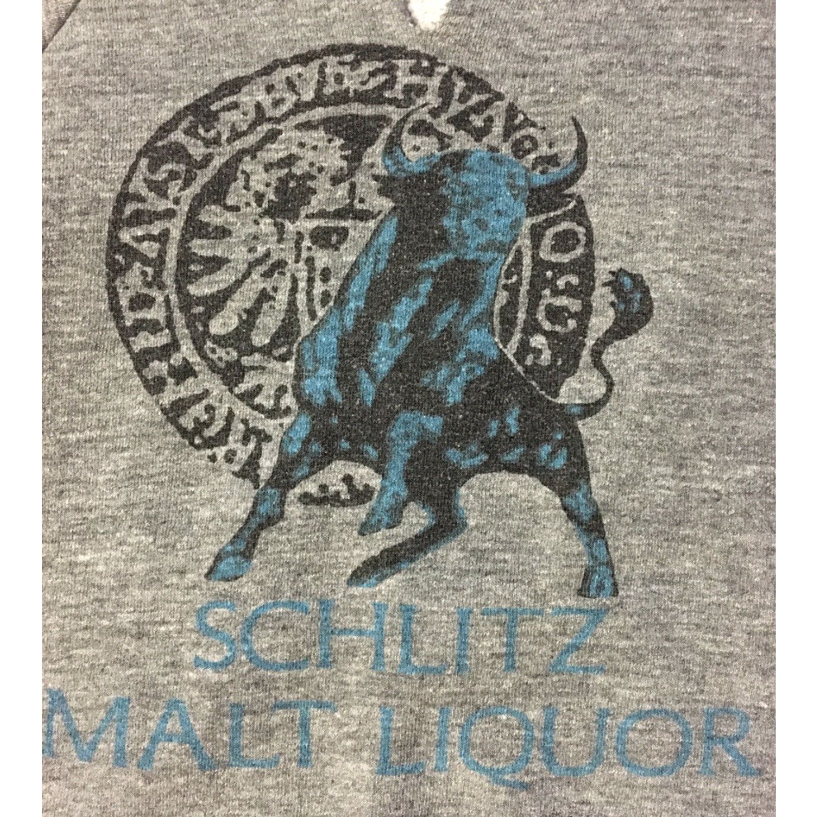 Vintage VINTAGE Schlitz Malt Liquor Distress Cut Off Sweatshirt S Beer Grunge Biker Shirt Mens Small Gray 70s 80s USA Western Rock Punk Retro 90s Clothing Size US S / EU 44-46 / 1 - 2 Thumbnail