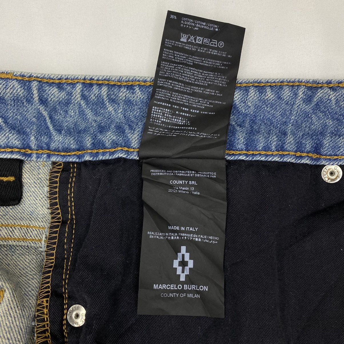Marcelo Burlon Marcelo Burlon Denim Jeans Size US 33 - 11 Thumbnail