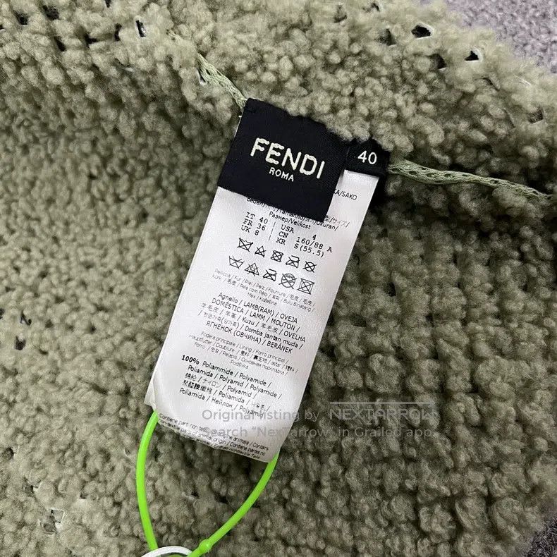 Fendi Fendi Wool Openwork Jacket Size XS / US 0-2 / IT 36-38 - 8 Thumbnail