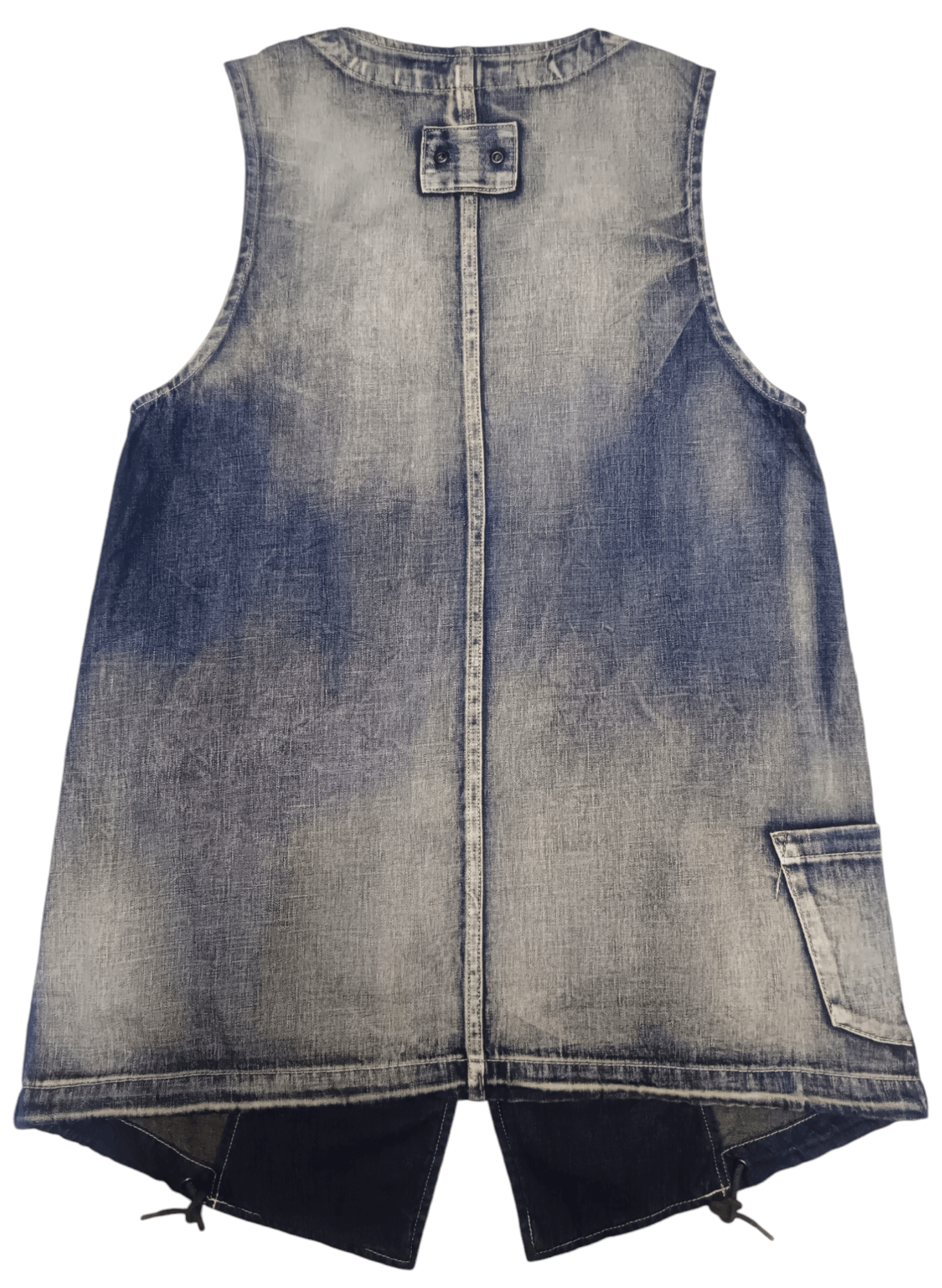 Johnbull John Bull Distressed vest Size US L / EU 52-54 / 3 - 7 Thumbnail