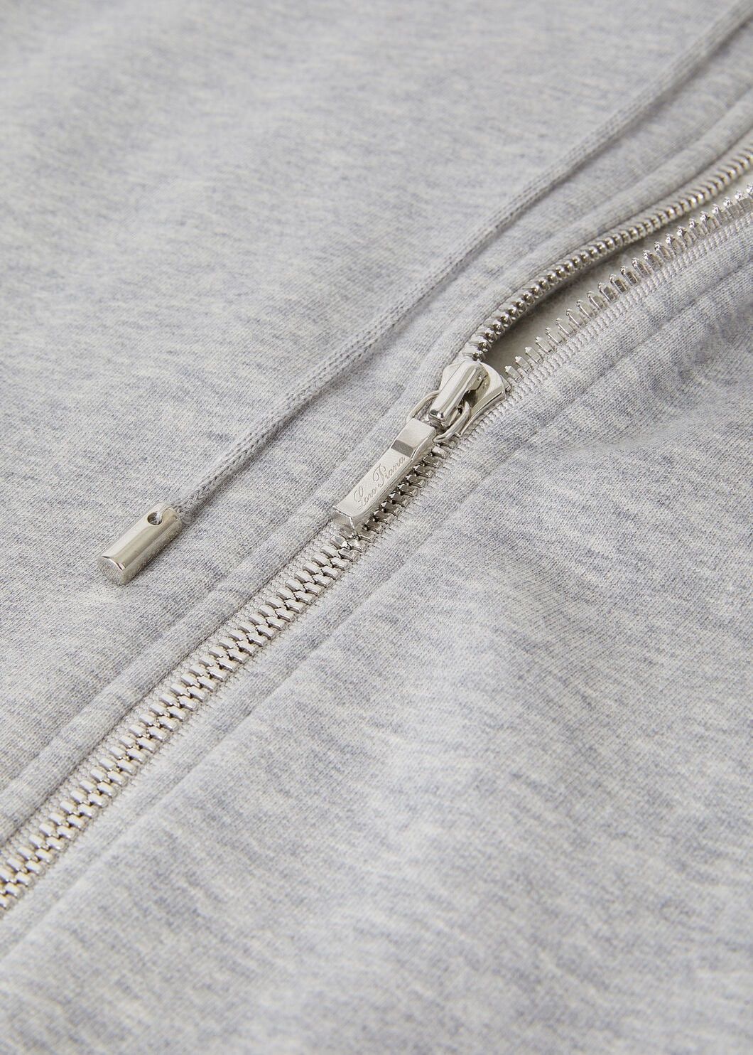 Loro Piana o1w1db10125 FAN7931 Asago Bomber Jacket in Grey Size US L / EU 52-54 / 3 - 7 Thumbnail