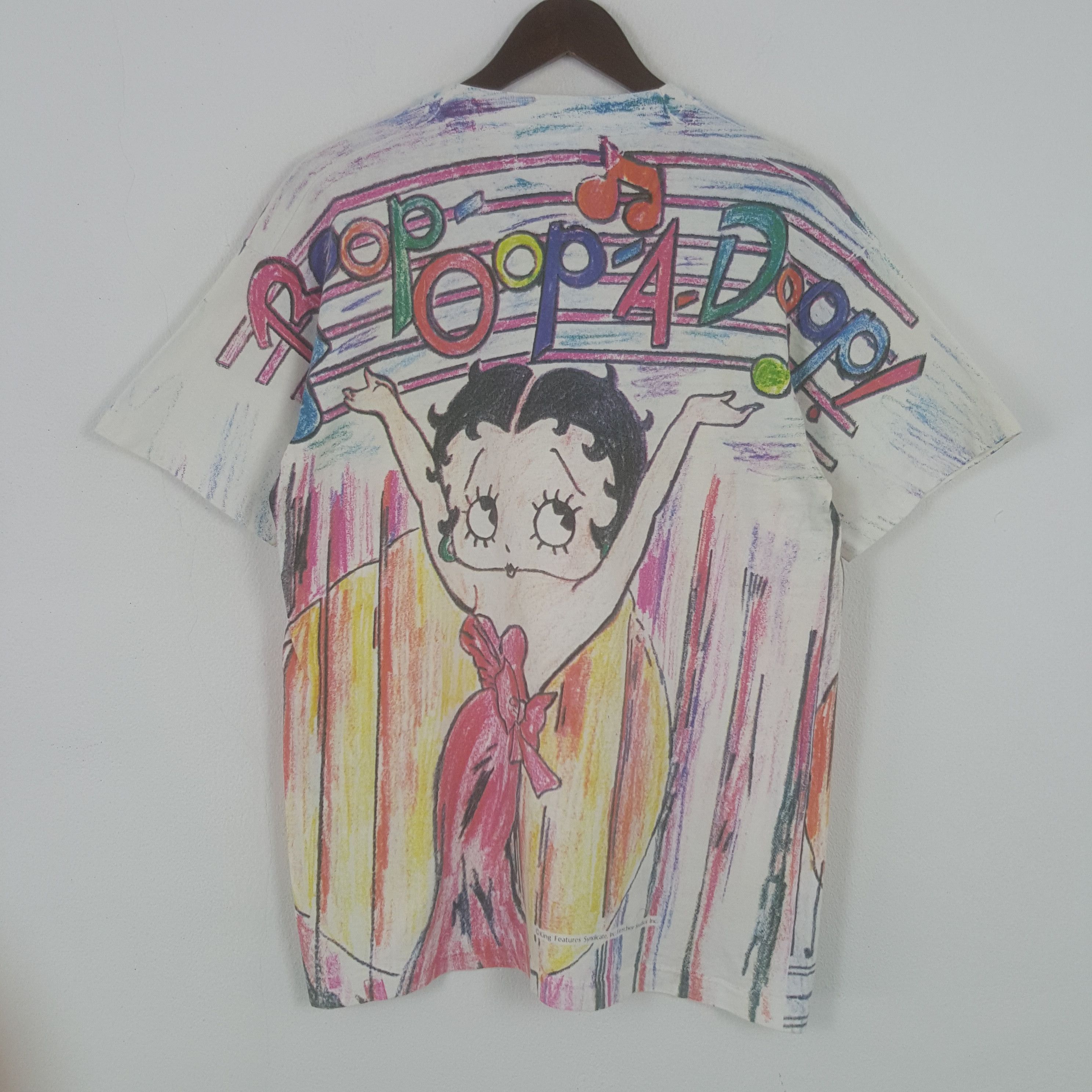 Cartoon Network × Vintage Vintage Betty Boop Cartoon Character Tshirt Size US M / EU 48-50 / 2 - 3 Thumbnail