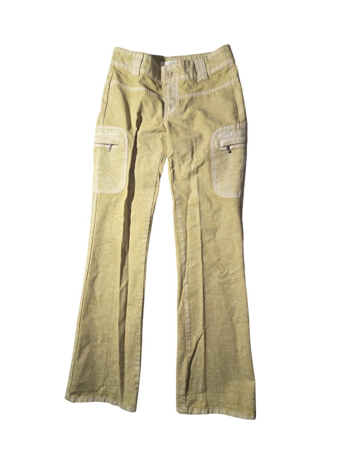 Armani Exchange Armani Exchange Woman's Green Jeans Size Petite 0 Size 25" / US 0 / IT 36 - 1 Thumbnail