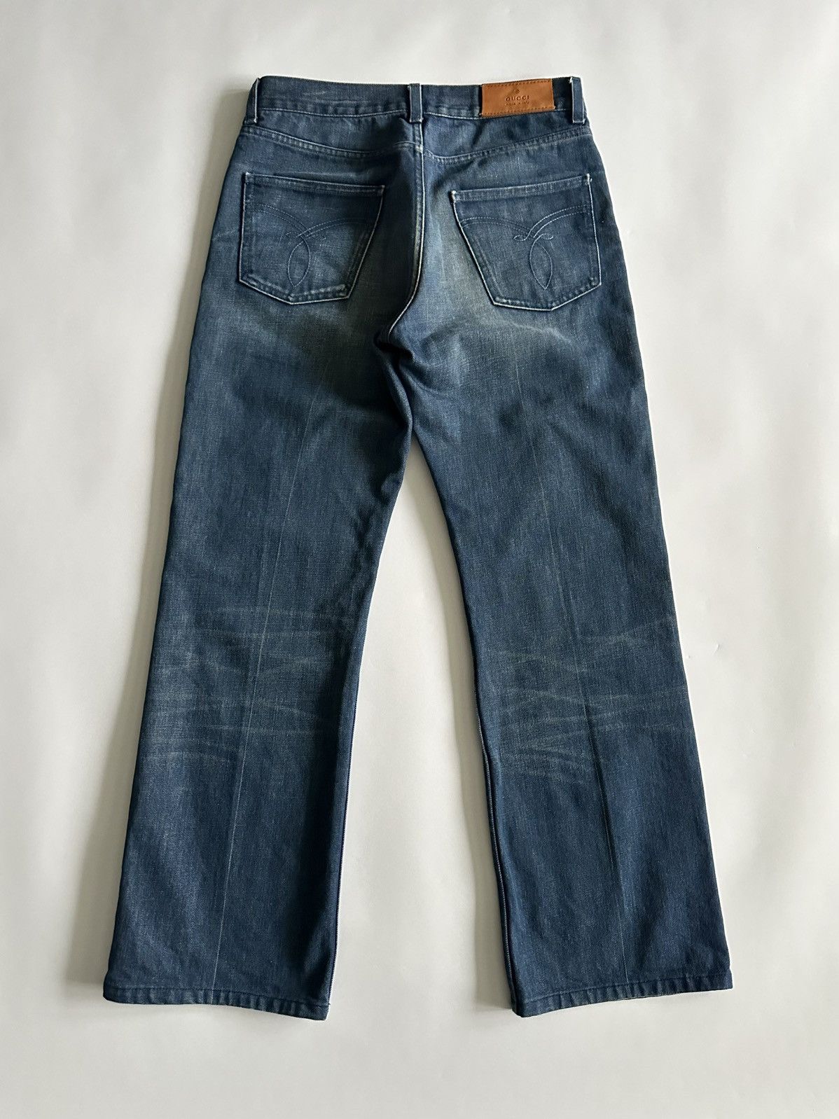 Gucci Gucci by Tom Ford SS04 Bootcut Denim Jeans Size US 29 - 2 Thumbnail