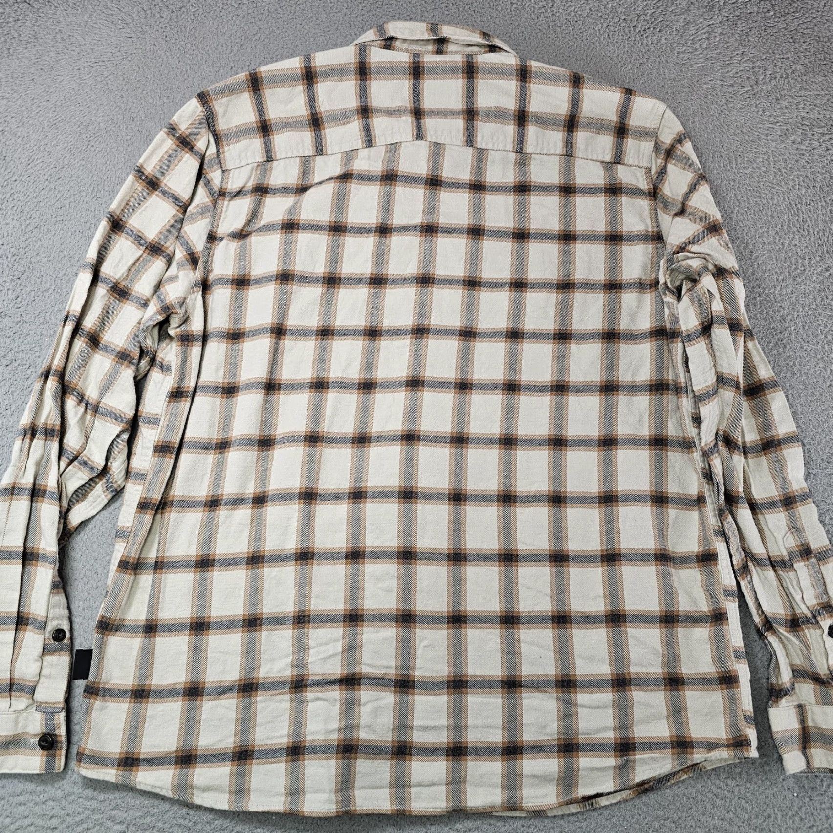 Patagonia Patagonia Shirt Mens Large Beige Plaid Organic Cotton Flannel Long Sleeve 54020 Size US L / EU 52-54 / 3 - 6 Thumbnail