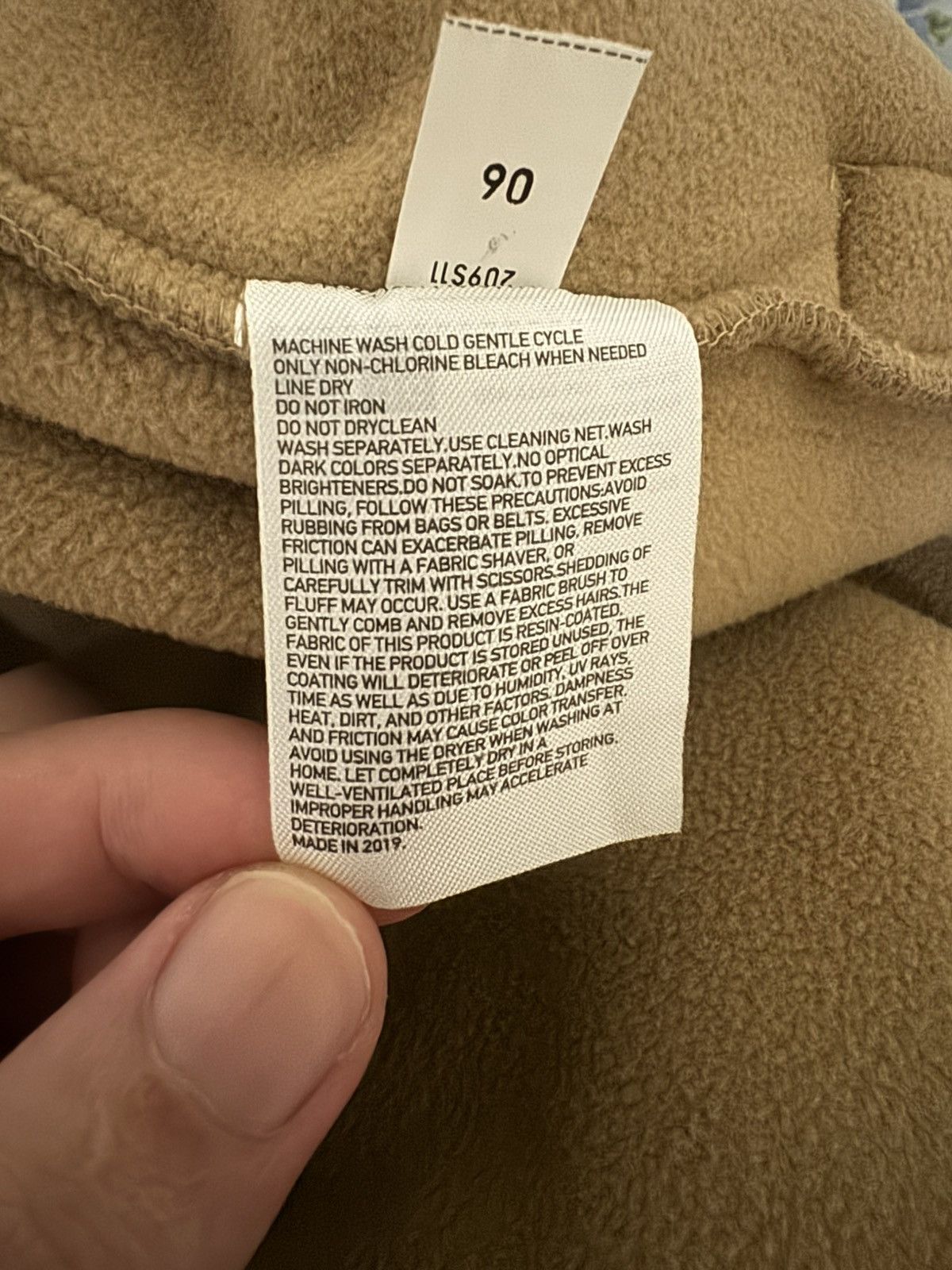 Uniqlo Uniqlo Pile Lined Fleece Tailored Coat Size L / US 10 / IT 46 - 5 Thumbnail