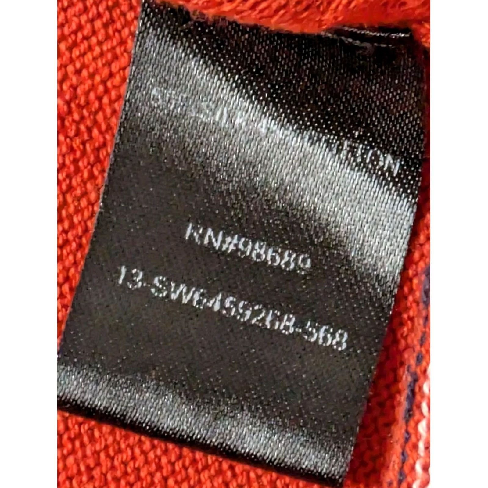 Todd Snyder Todd Snyder Sweater Shirt Button Up Placket Cotton Silk Tipped Riviera Ribbed XL Orange Mens Size US XL / EU 56 / 4 - 4 Thumbnail