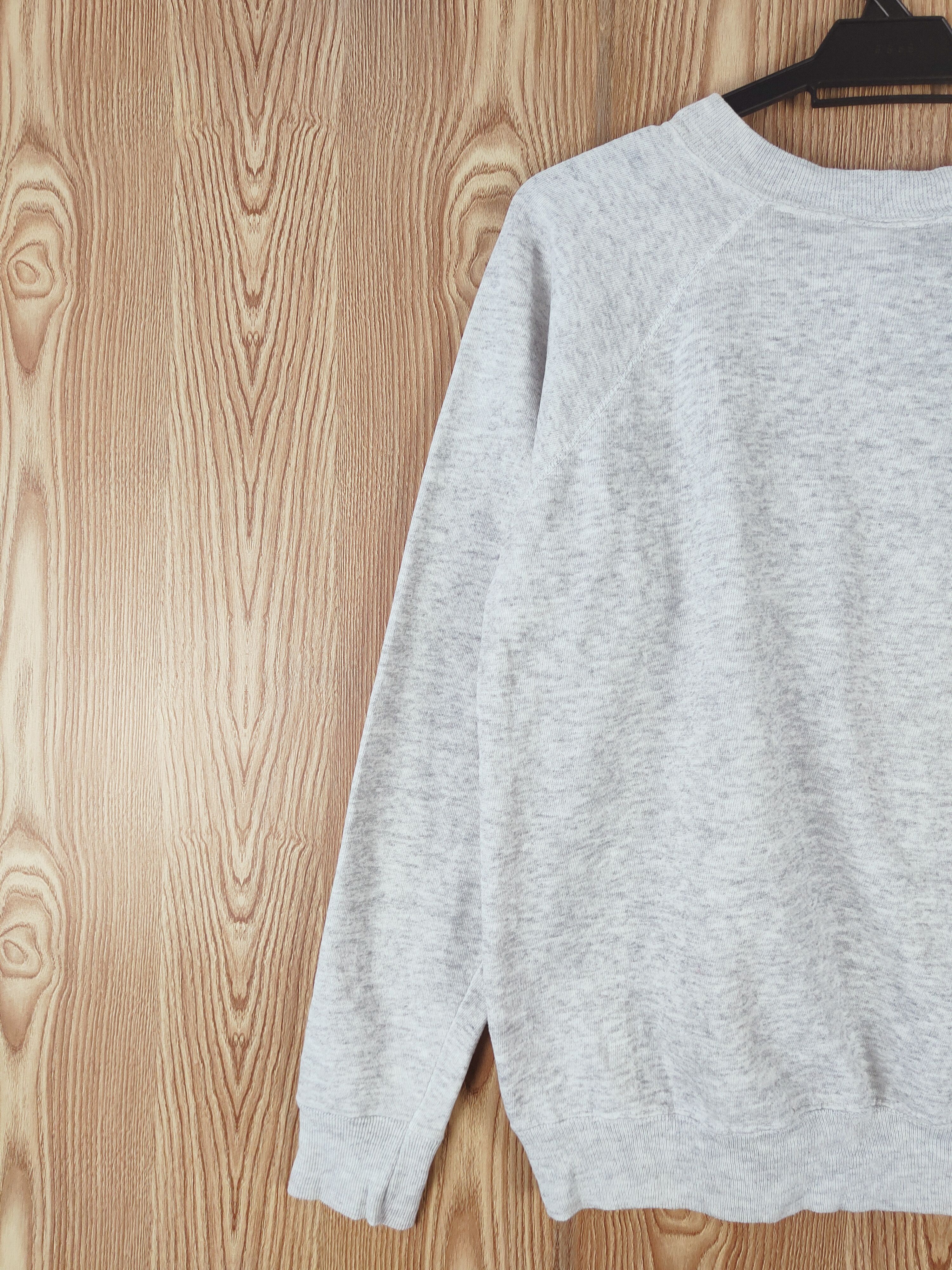 Hanes × Vintage Hanes made in usa vintage plain Gray Sweatshirts #W465 Size US S / EU 44-46 / 1 - 8 Thumbnail
