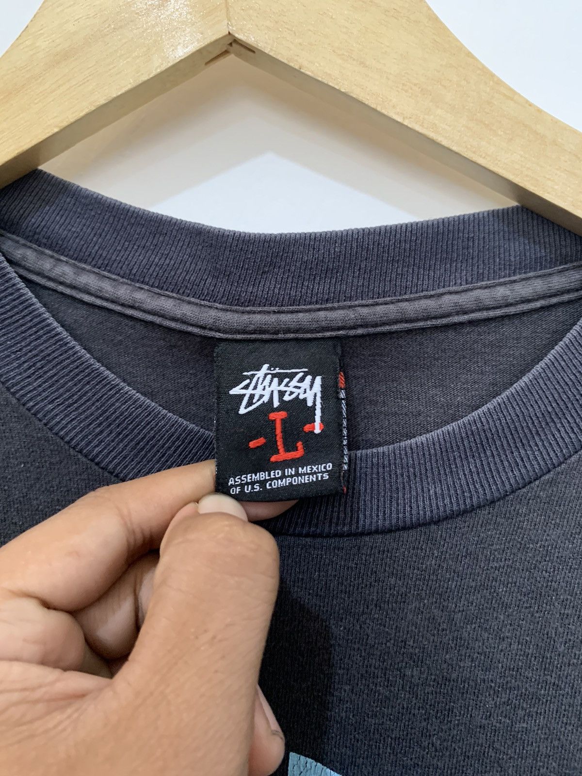 Stussy × Vintage Vintage stussy x the deathset Size US L / EU 52-54 / 3 - 3 Thumbnail