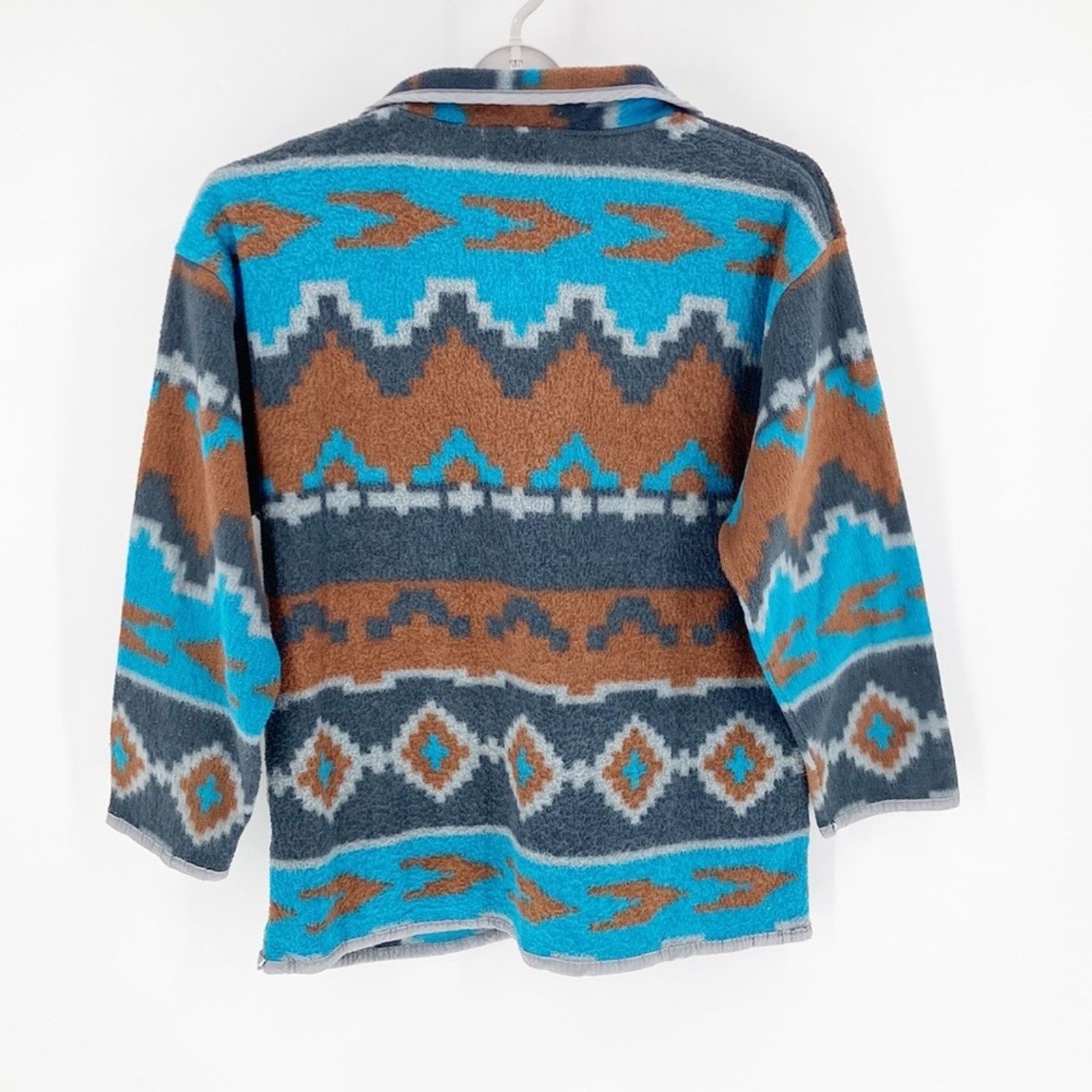Vintage Vintage Bill Blass Knit Wear Aztec fleece western size M Size US M / EU 48-50 / 2 - 3 Thumbnail