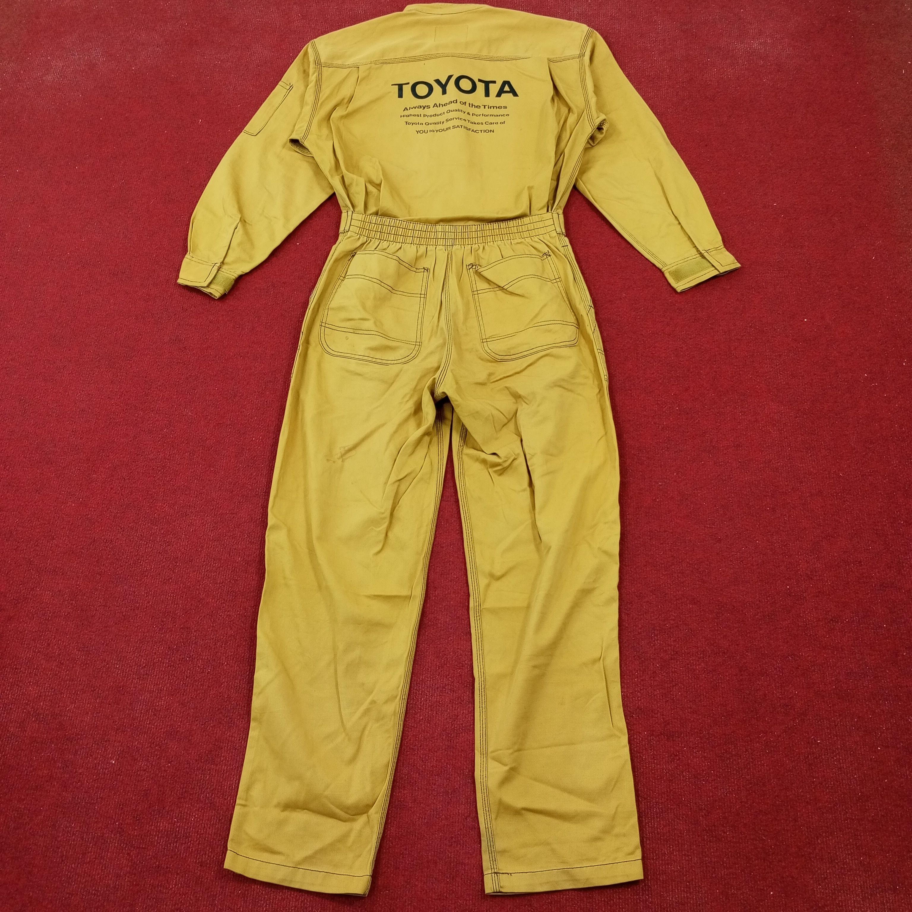 Japanese Brand Toyota Japanese Motorsports Racing Workwear Coverall Jacket Size US S / EU 44-46 / 1 - 1 Thumbnail