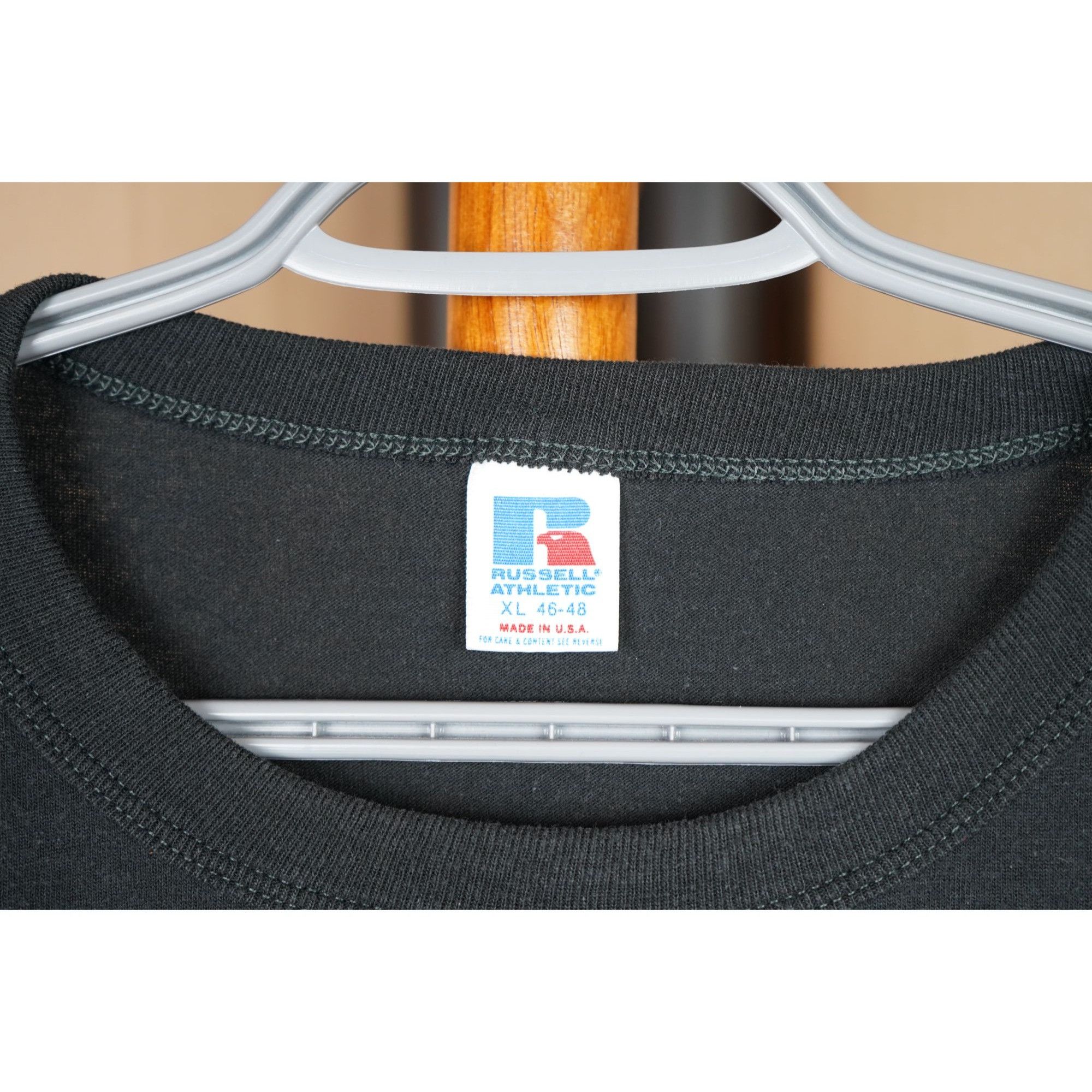 Vintage Vintage Graphic T-shirt Black Men's XL Baggy Fit #447 Size US XL / EU 56 / 4 - 5 Thumbnail