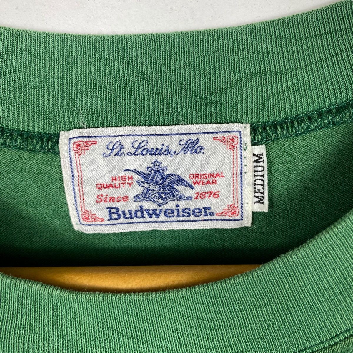 Budweiser × Vintage Vintage 90's BUDWEISER This Bud's For You Long Sleeve Tee Size US M / EU 48-50 / 2 - 5 Thumbnail