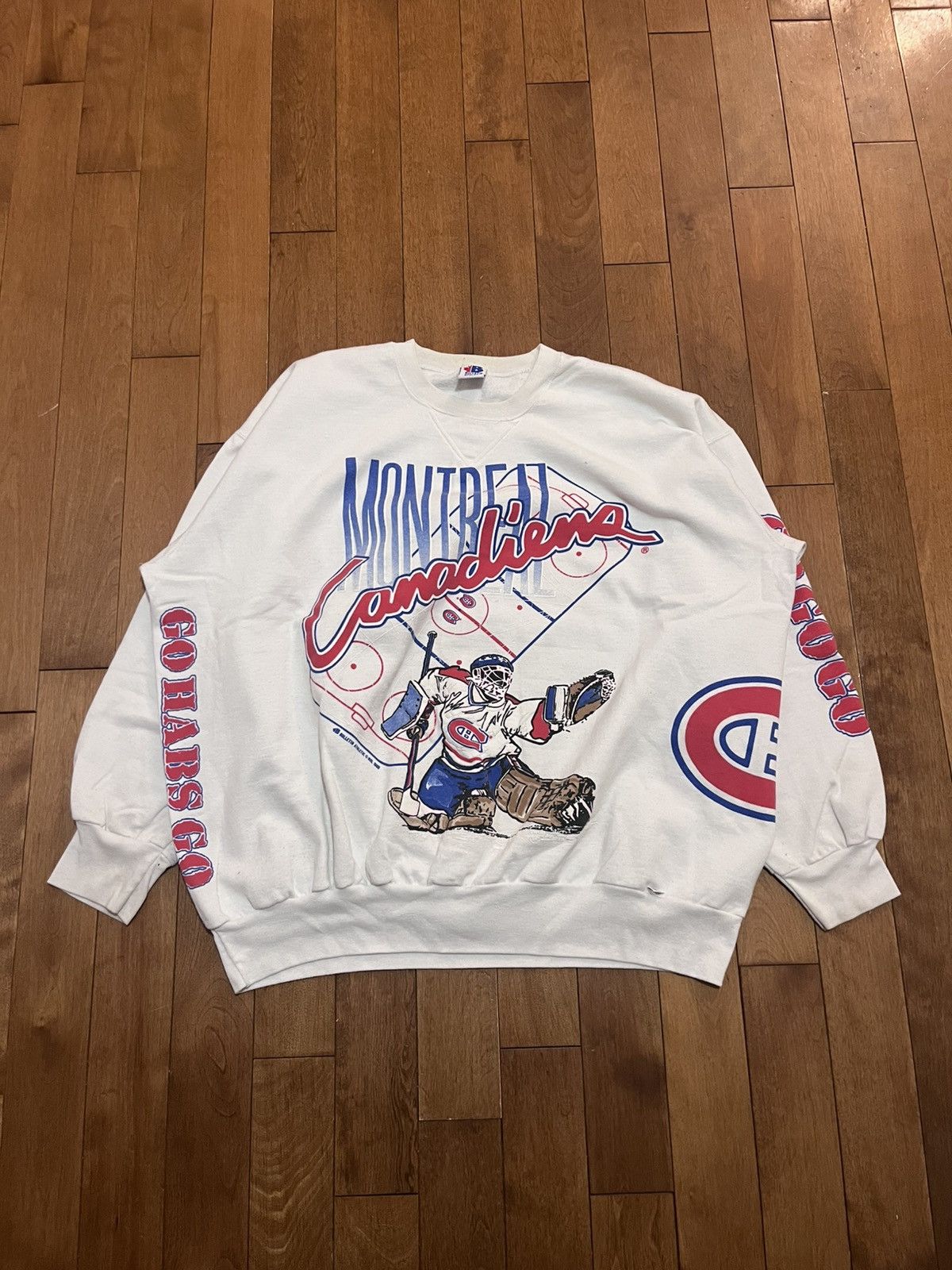 NHL Vintage nhl crewneck Size US XXL / EU 58 / 5 - 2 Thumbnail